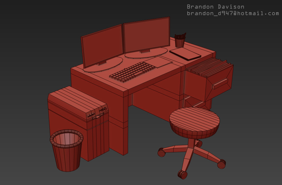 ArtStation - Desk