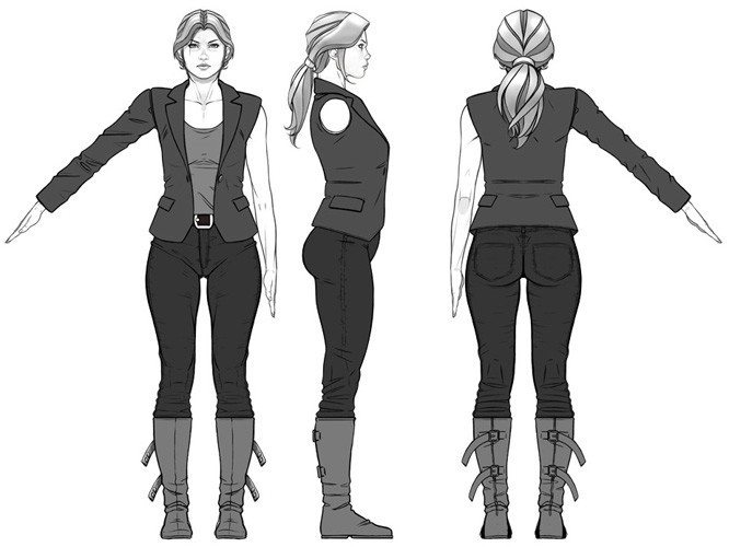 Artstation Character Sheet Woman Plus Anatomy