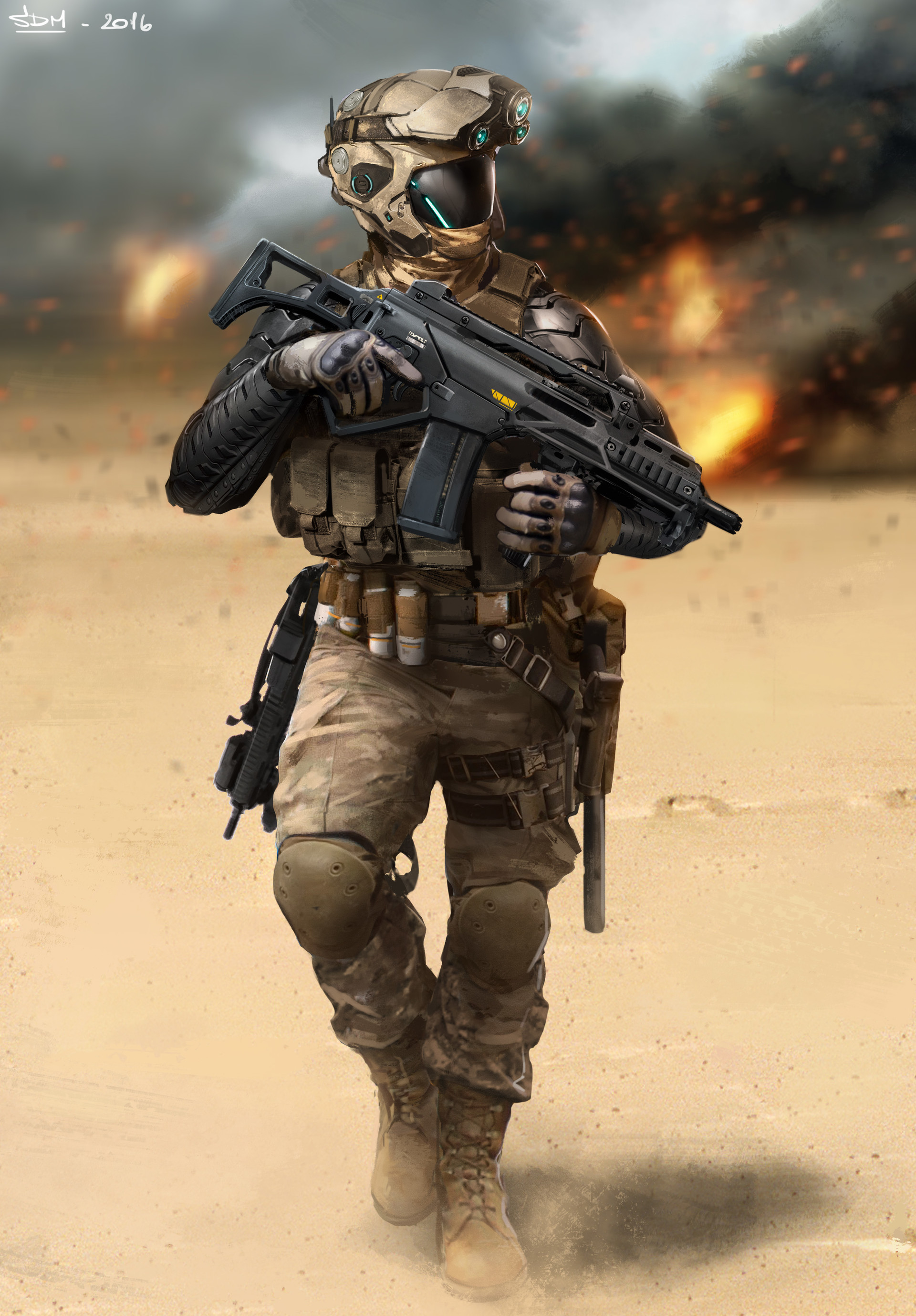 ArtStation Armored Soldier