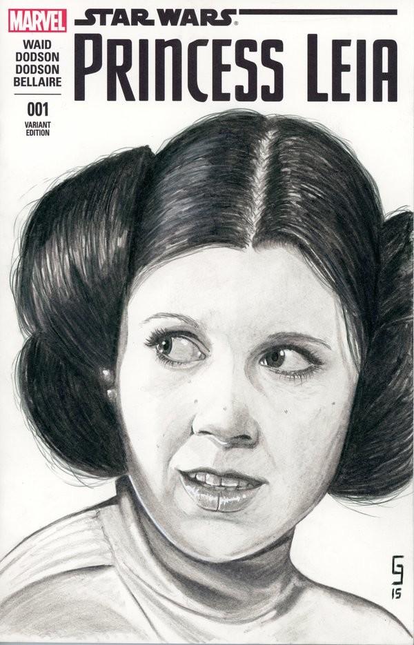 Leia Sketch Cover