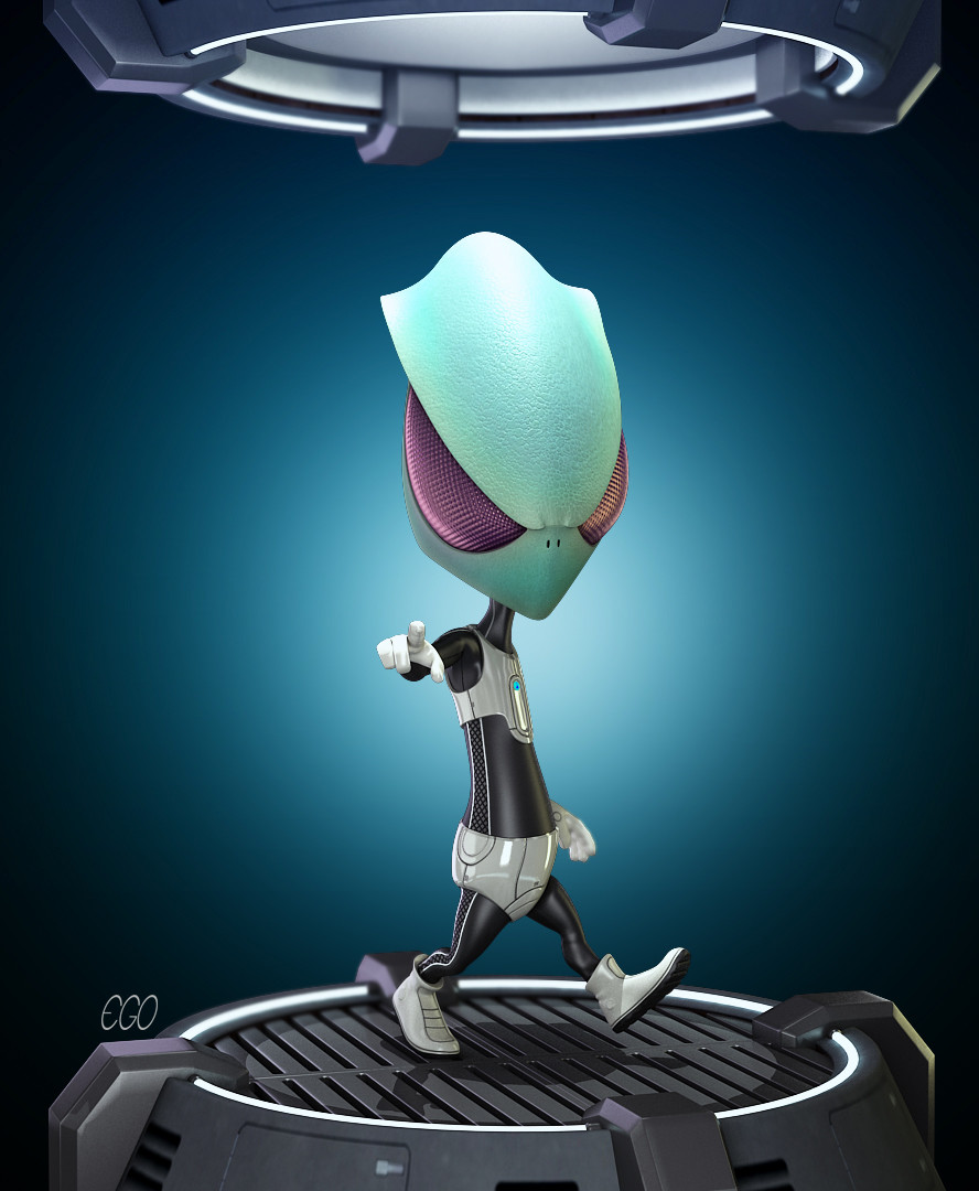 Diego Mendoza - Tiny evil alien