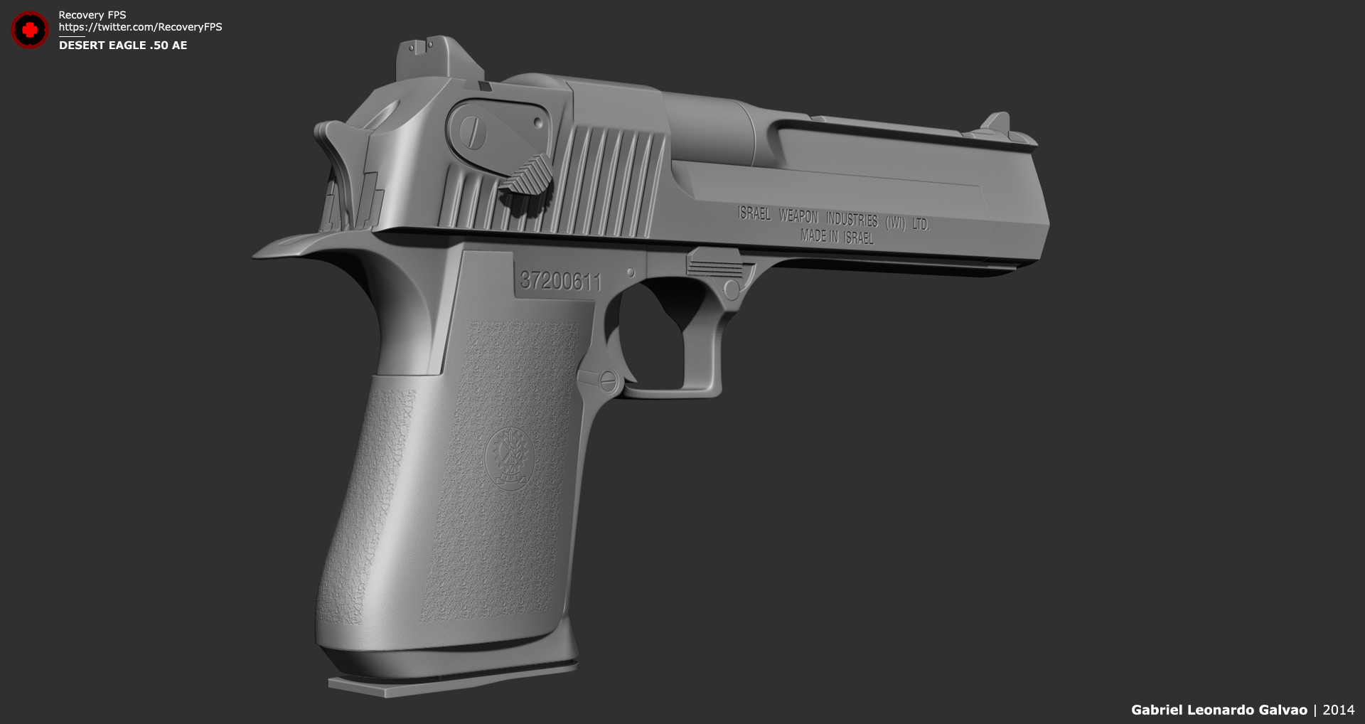 Чертеж desert eagle