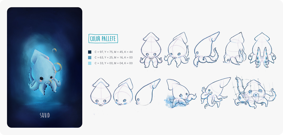 Squid Character Sheet