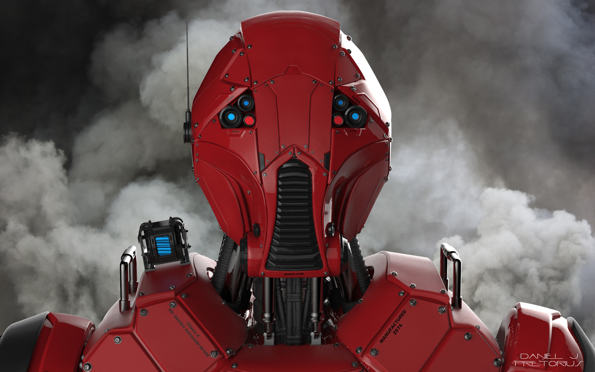 Artstation Star Wars Hk 47 Redesign Daniel J Pretorius