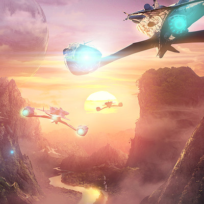 Mateusz szulik planet 10 sunset flight