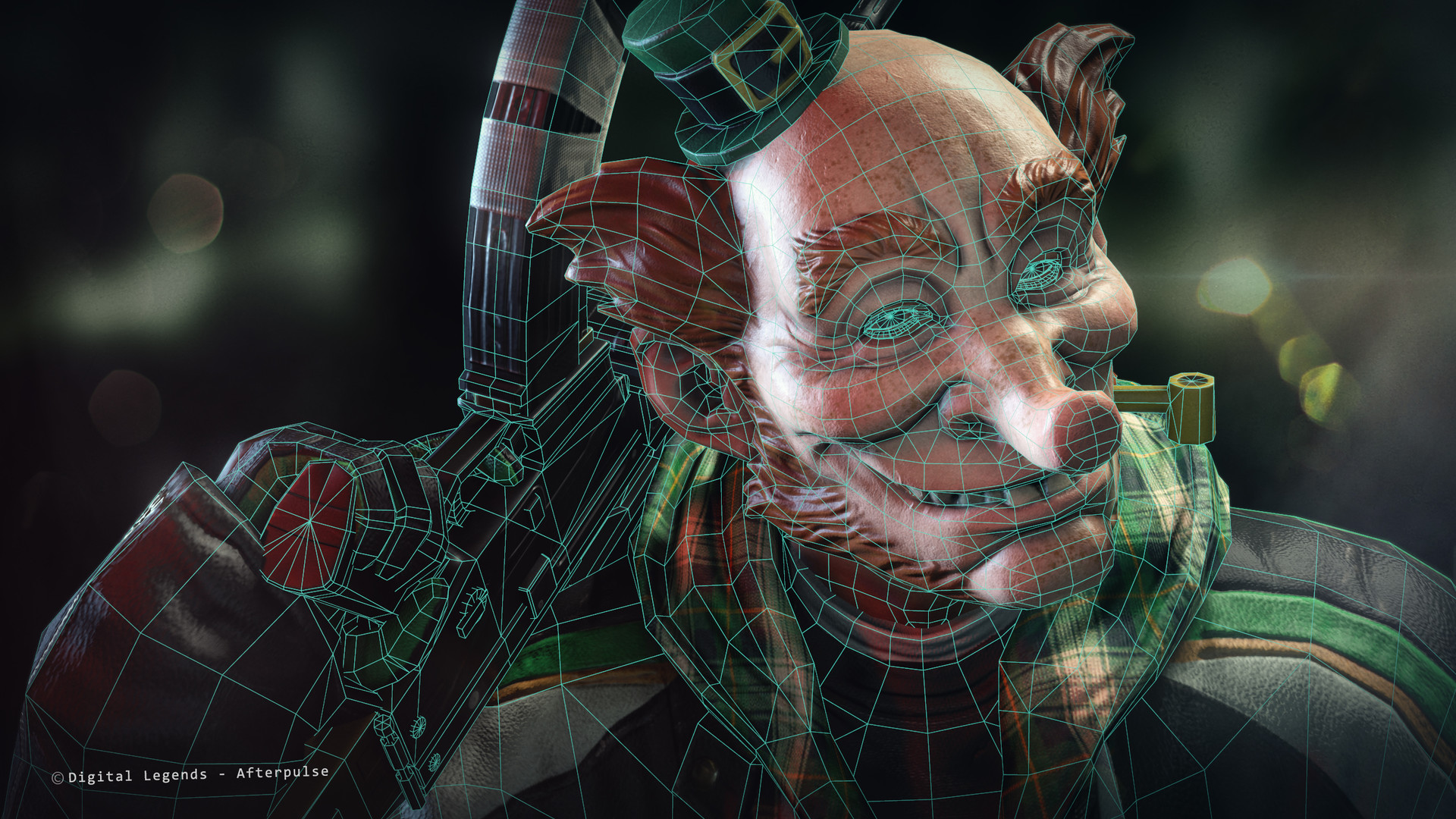 Artstation Afterpulse Game Character Shamrock Mauricio Garces
