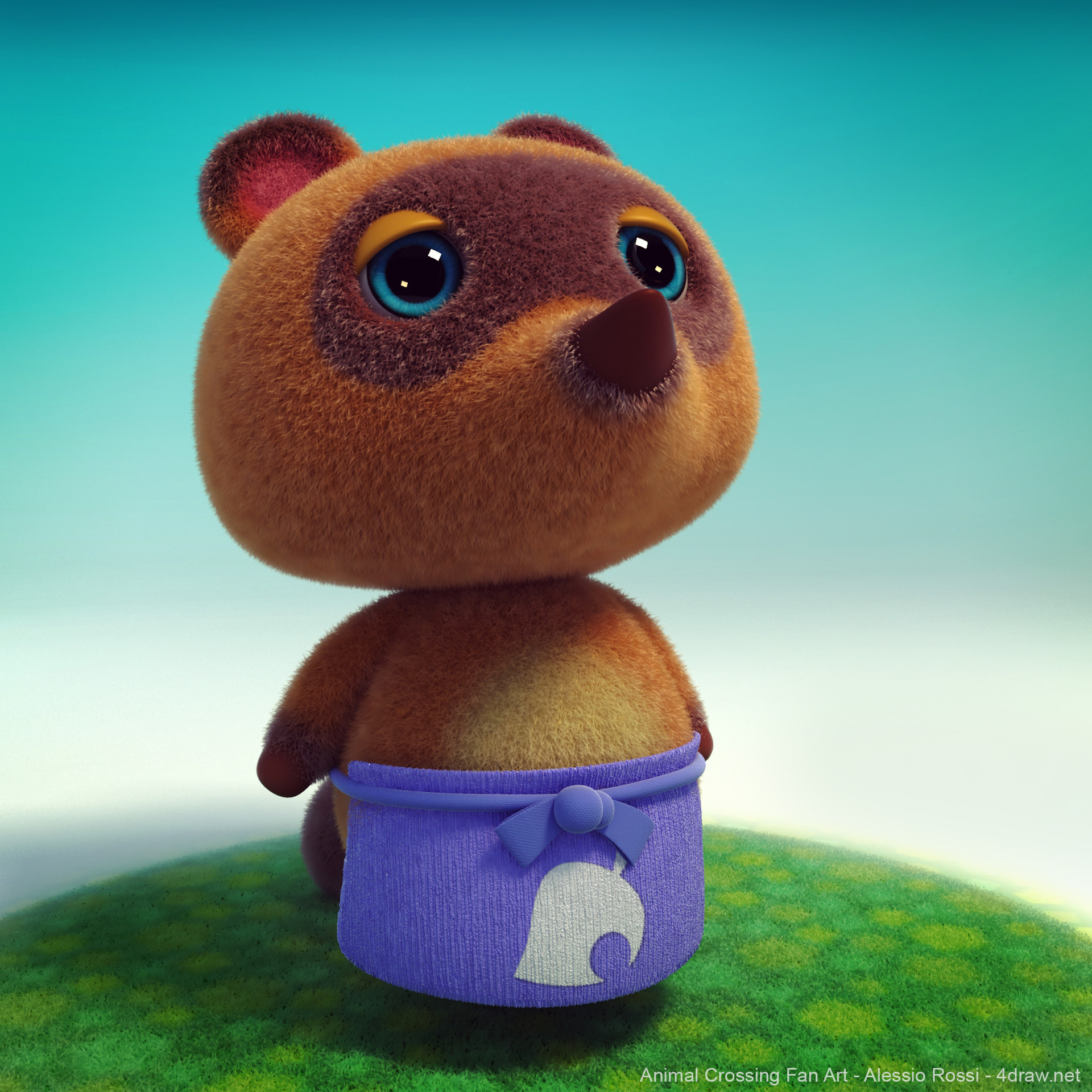 ArtStation - Tom Nook, Alessio Rossi The minecraft map, animal crossing tom nook, was posted by pero1212ple.