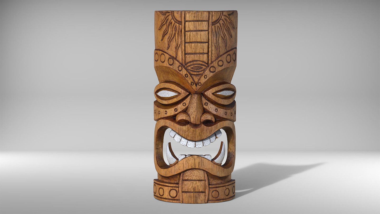 Artstation Tiki Mask Victoria Bishop Kochetkova