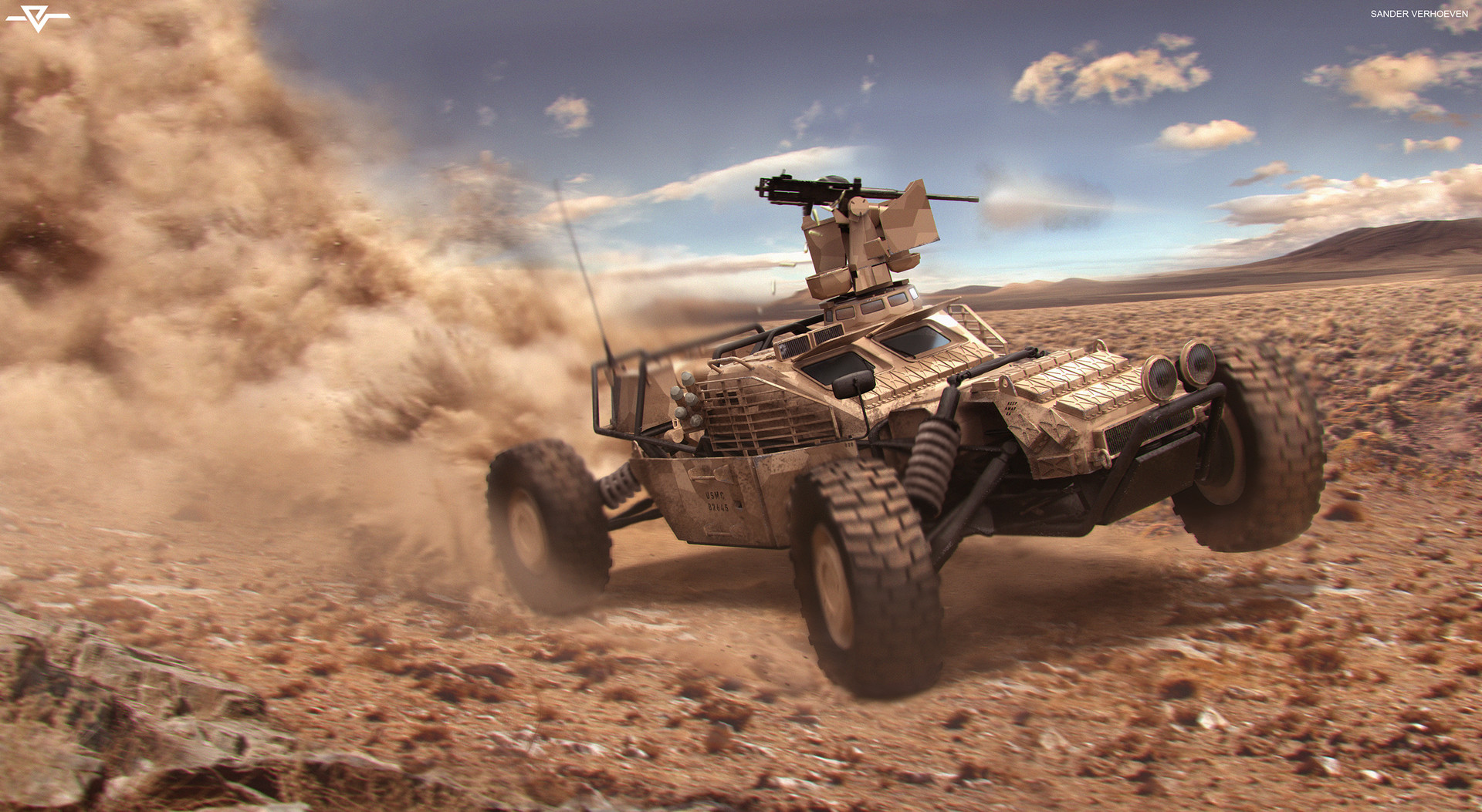 Sander Verhoeven Armored Buggy