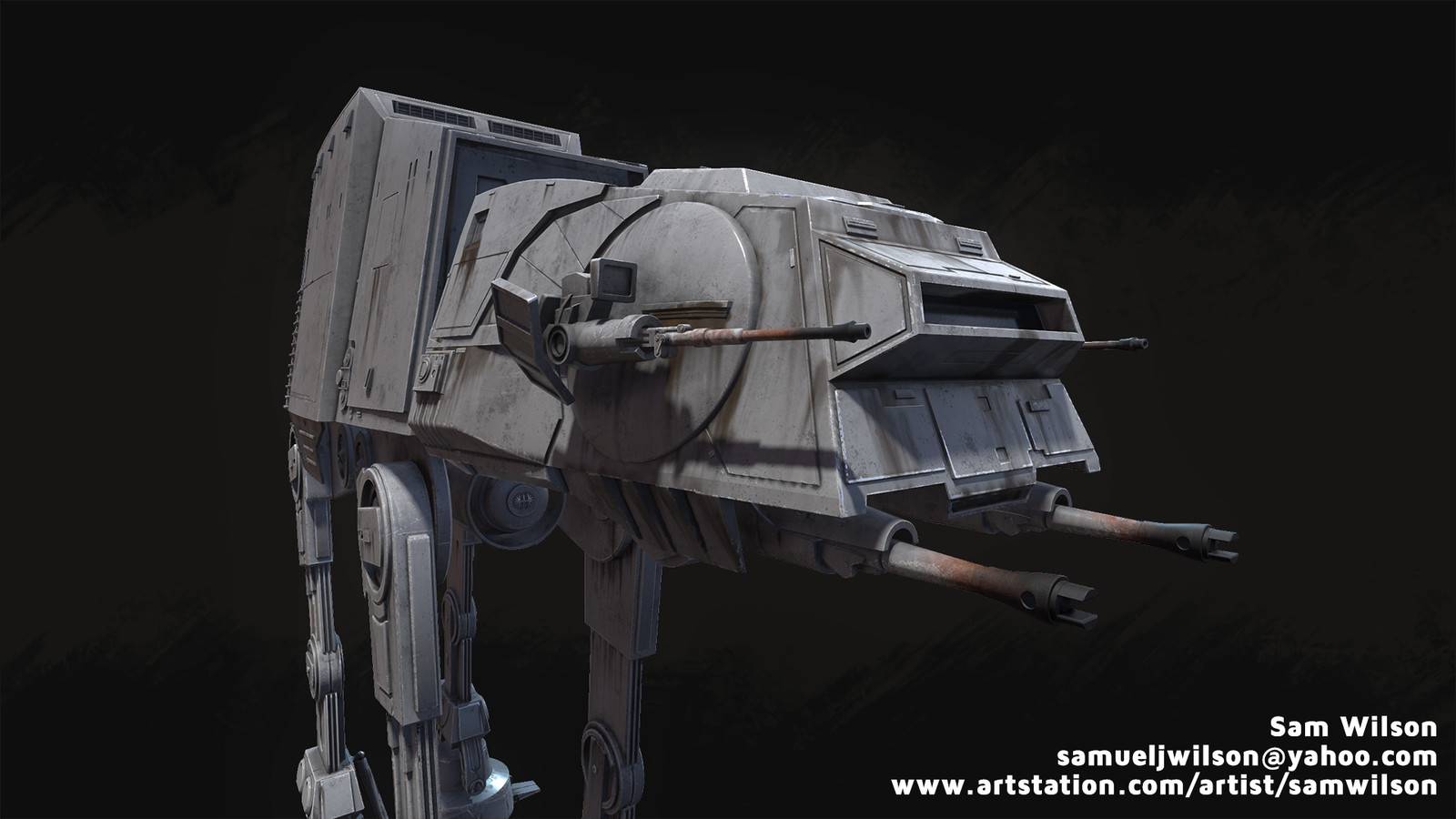 Star Wars Fanart: Imperial AT-AT 