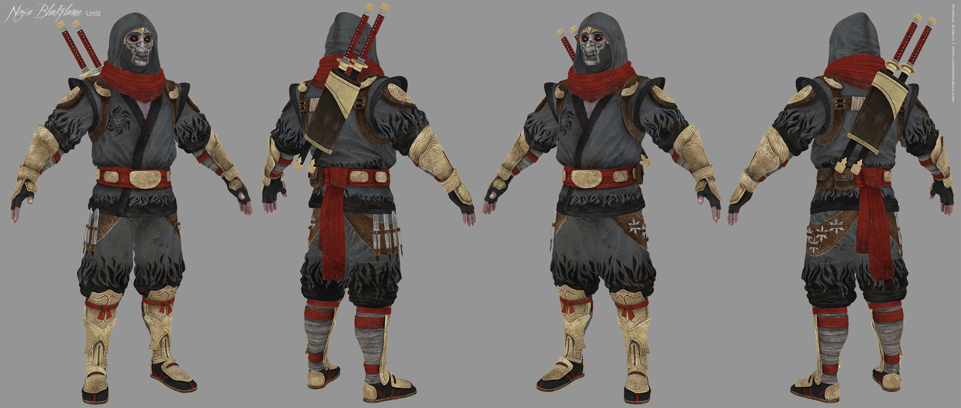 Marcus Dublin - Ninja Blackflame