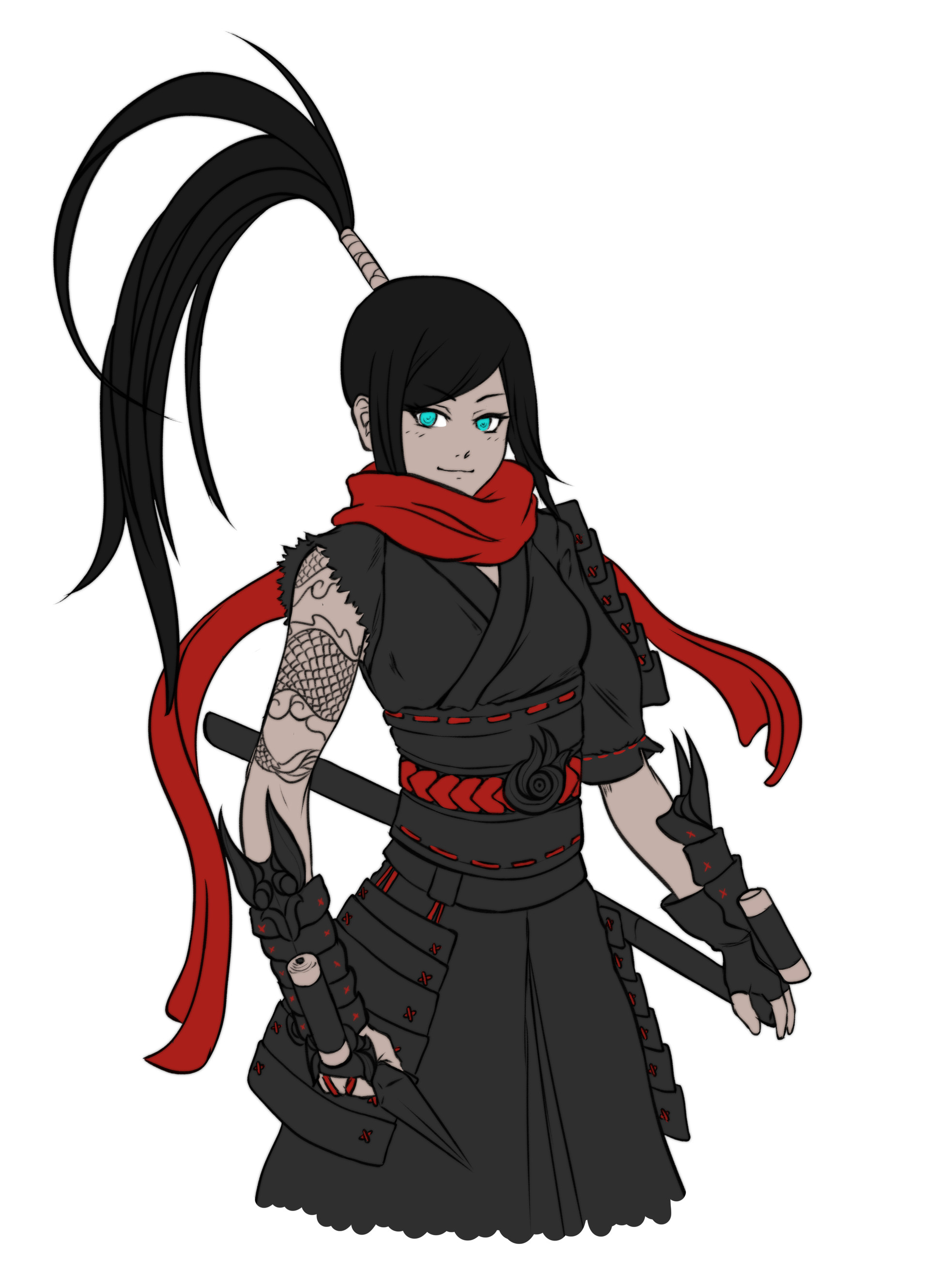 Living With A Kunoichi ArtStation - Kunoichi