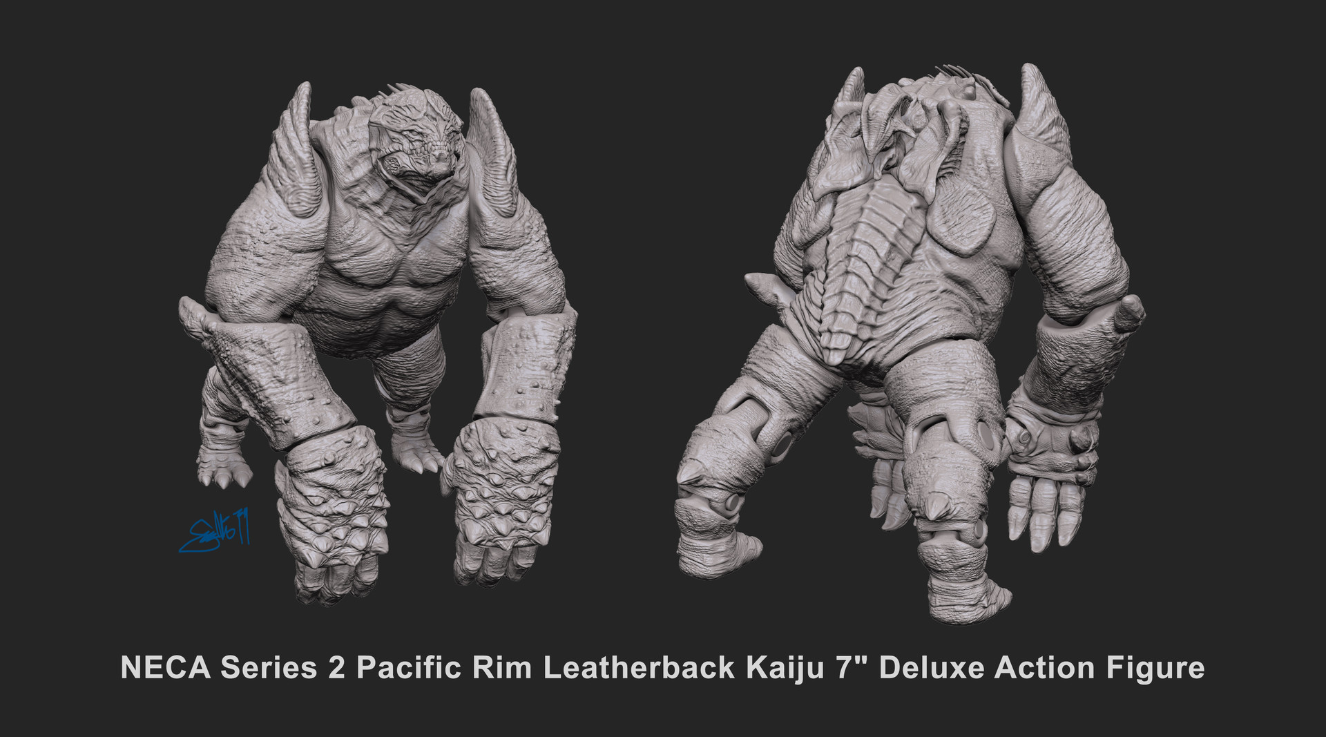 Hermie Saranillo Leatherback action figure