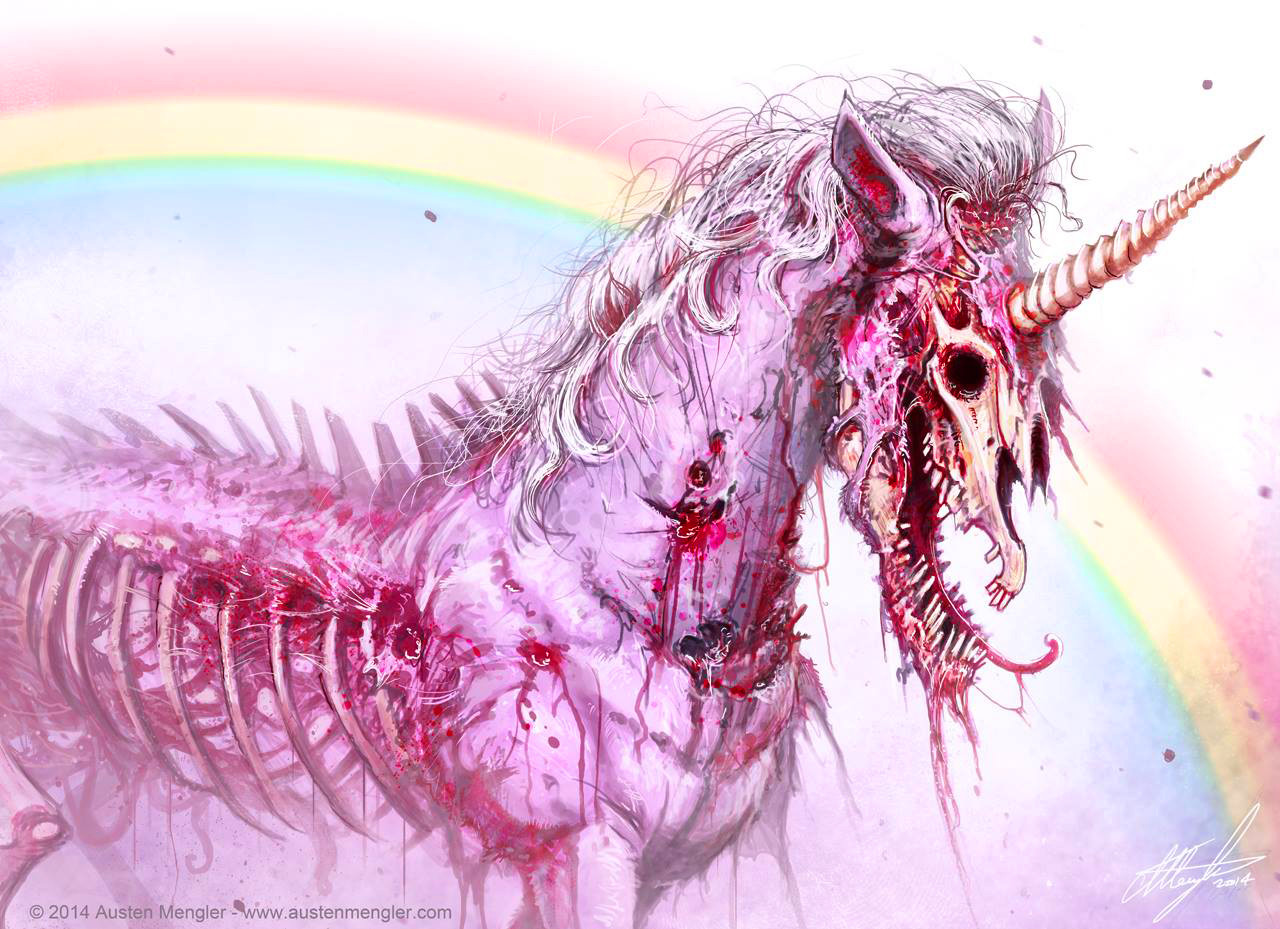Artstation Zombicorn Austen Mengler