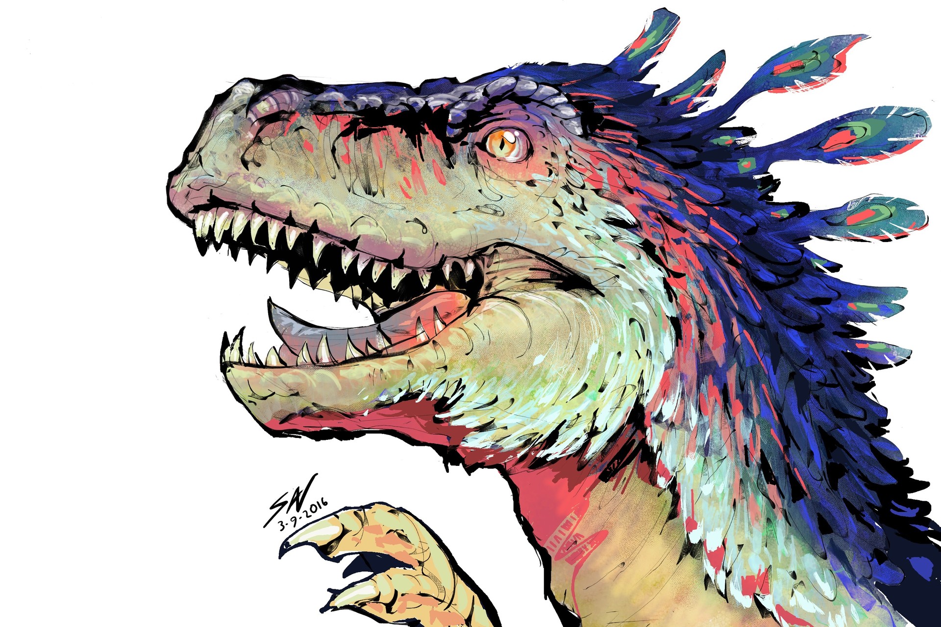 『T.rex』 クレイアート　絵画 郭建宏 on X: 