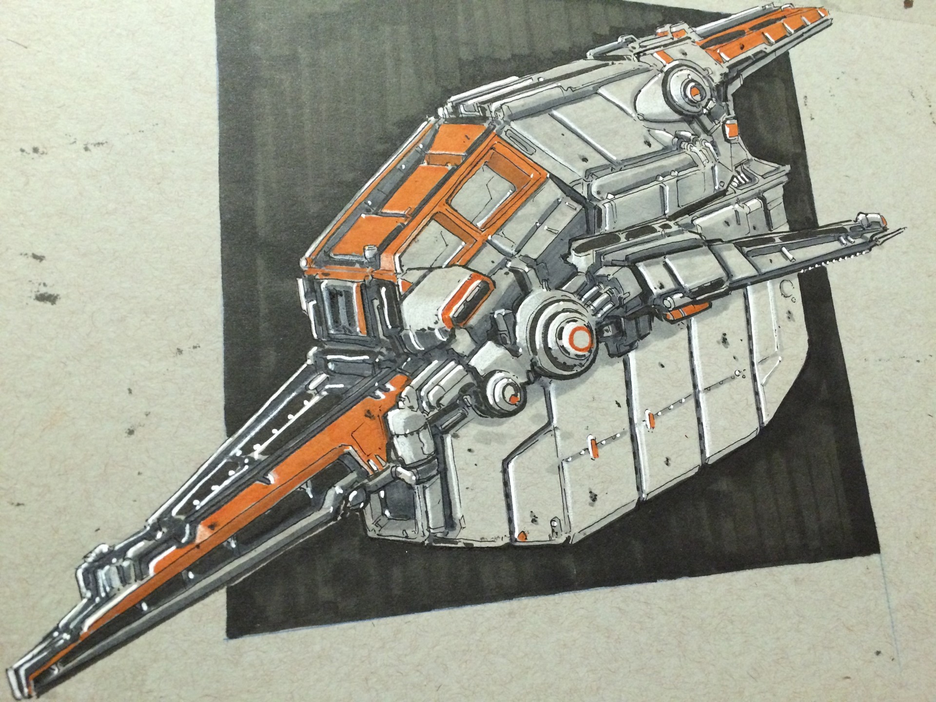 ArtStation - US Mars Expedition Cargo Ship