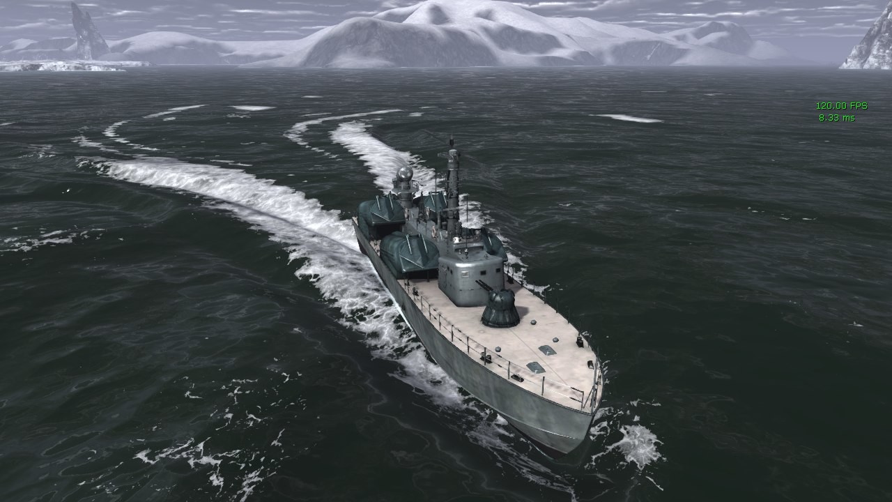 Early SeaCraft ocean that supports ship dynamic interaction with its surface! UDK (2012-2013)