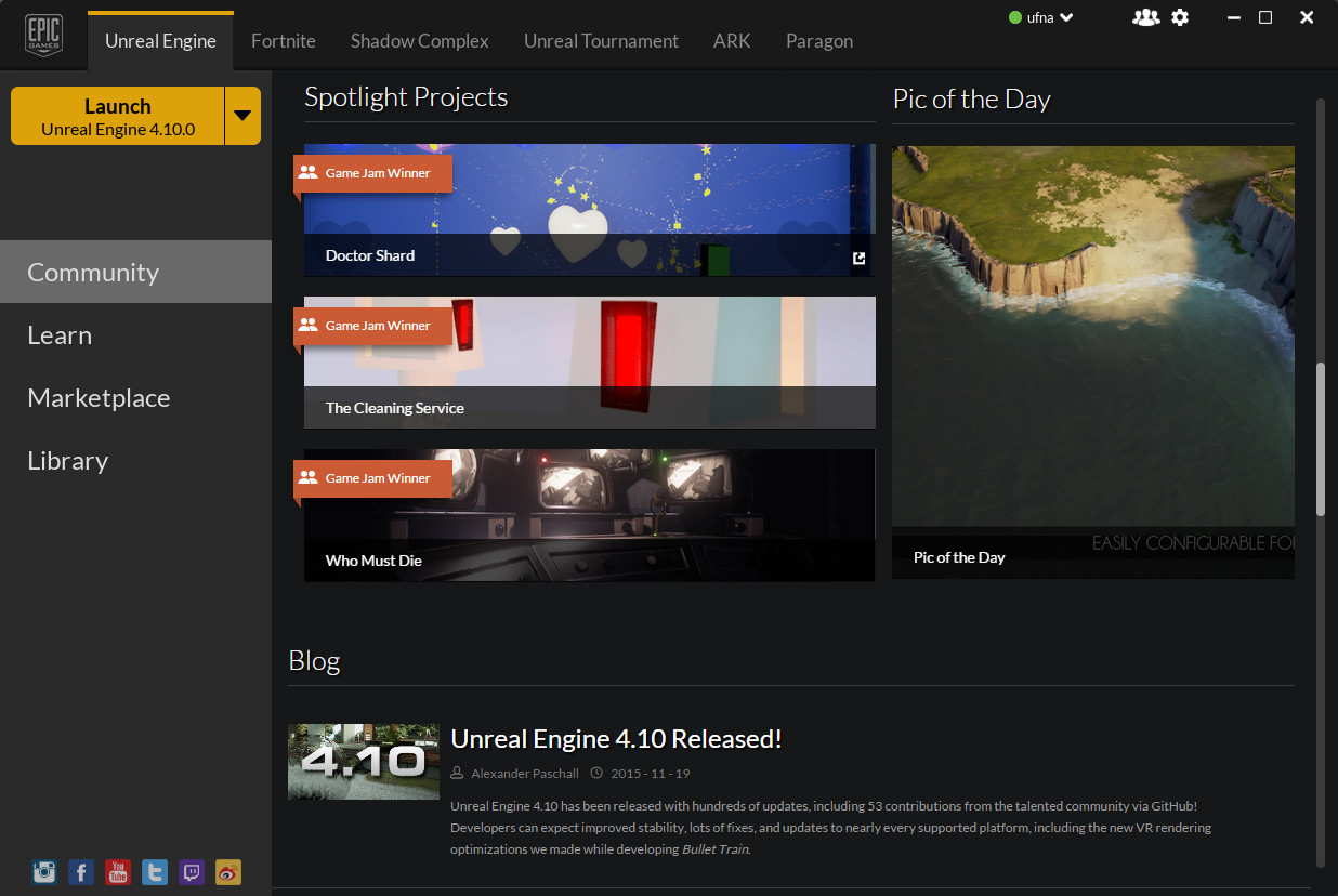 VaOceanMobile was highlighted by Epic Games as "Pic of the Day"!