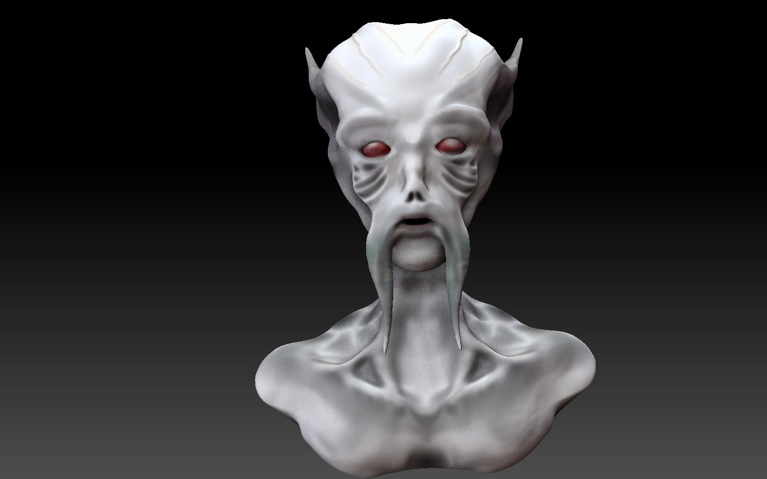 Artstation Alien Zbrush Model Nicole Meeds