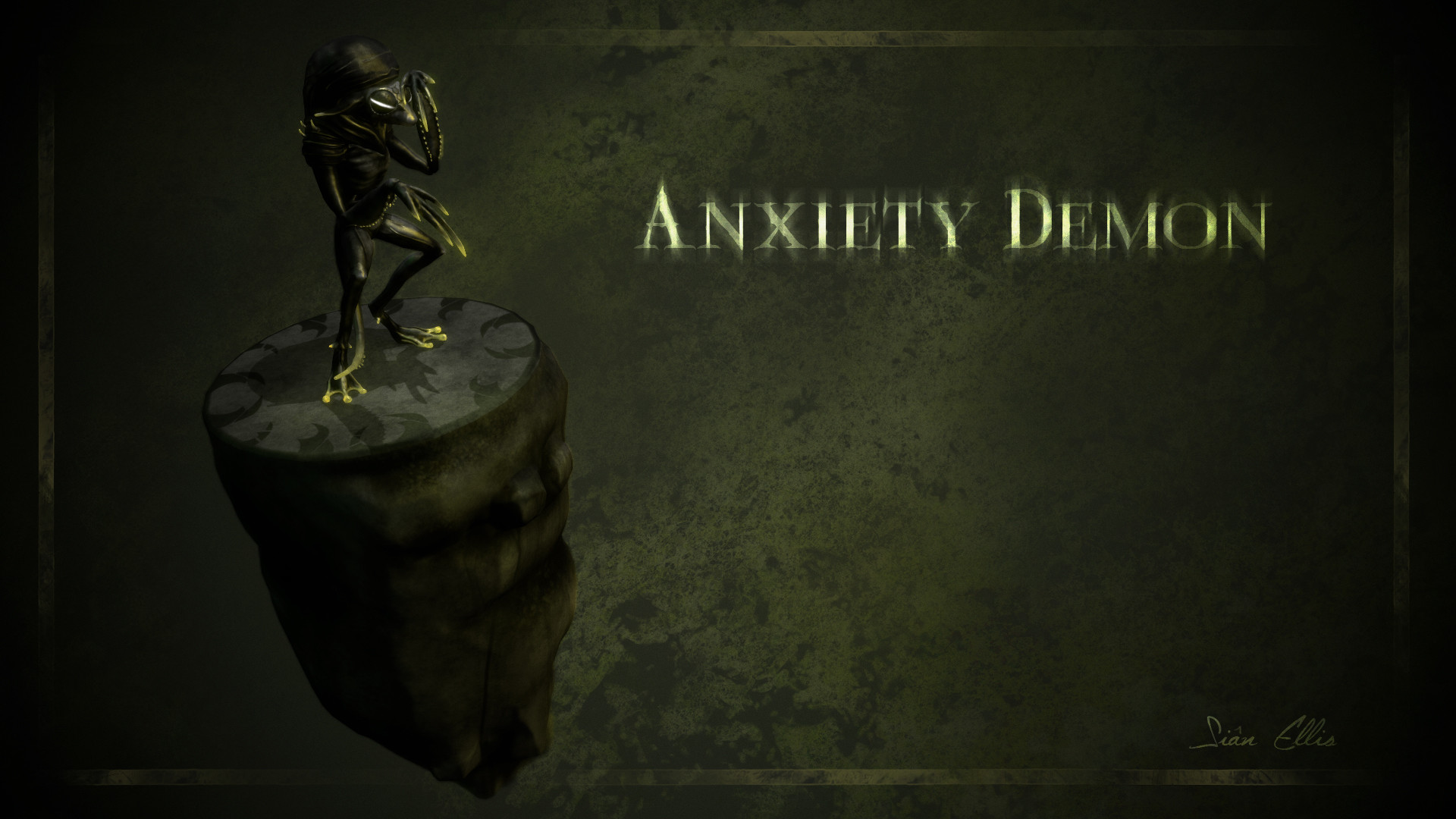 ArtStation Anxiety Demon