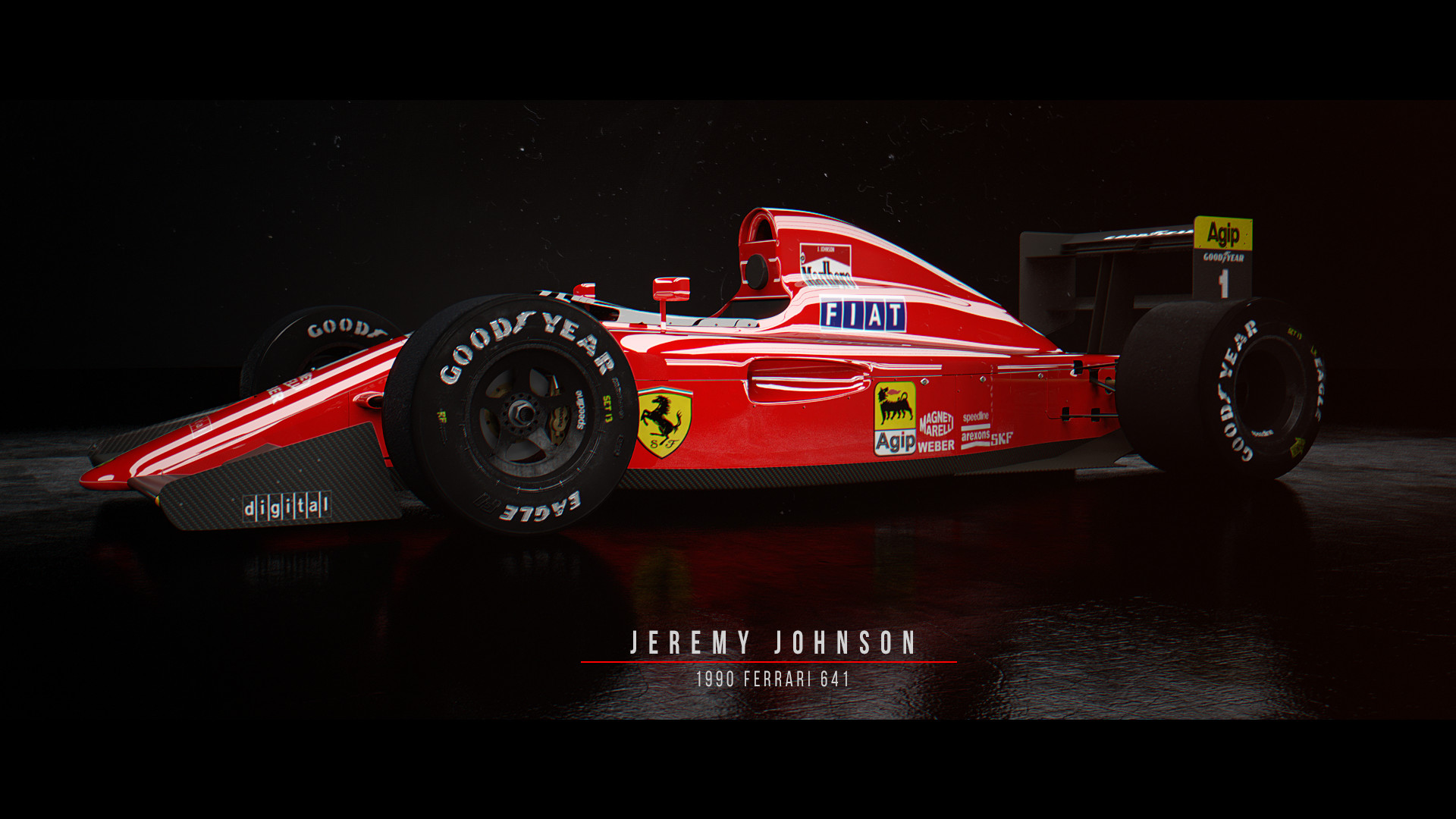 Jeremy Johnson - 1990 Ferrari 641