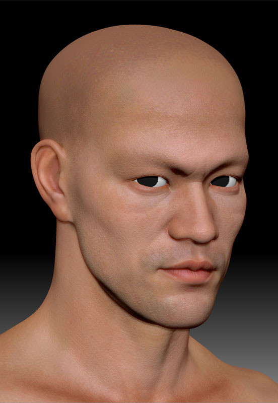 Artstation Bruce Lee 3d Portrait Alexander Beim