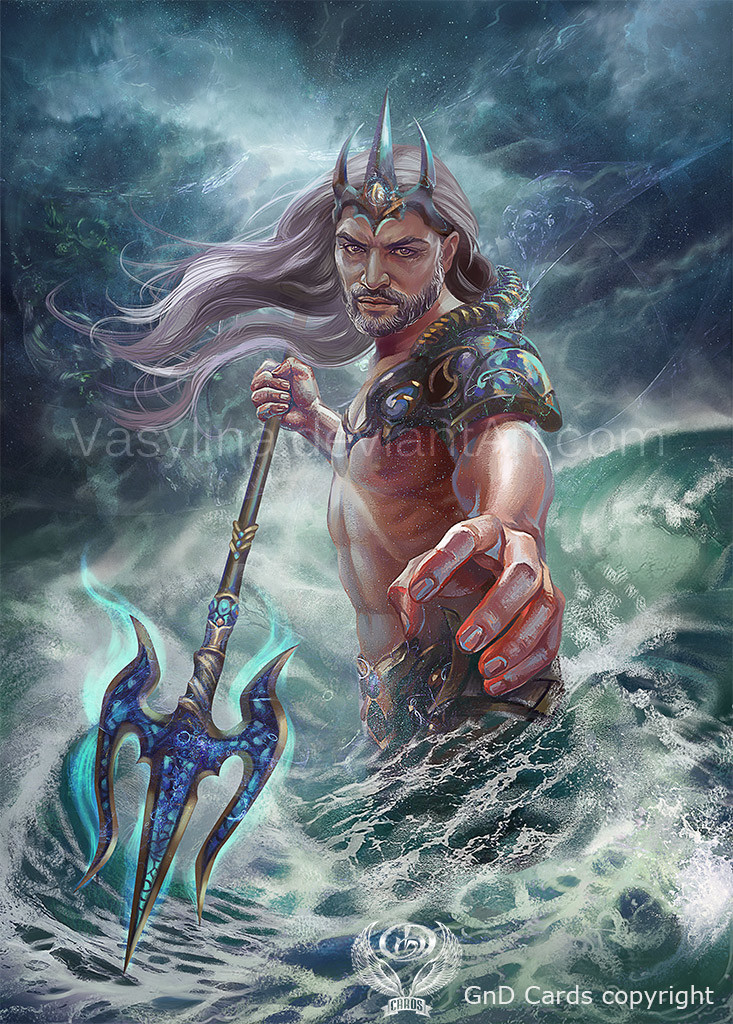 ArtStation - Poseidon, Vasilyna Holod