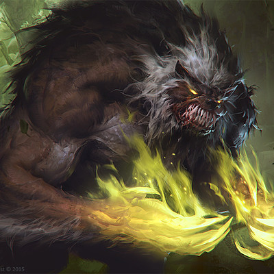 Slawomir maniak werewolf of ancient