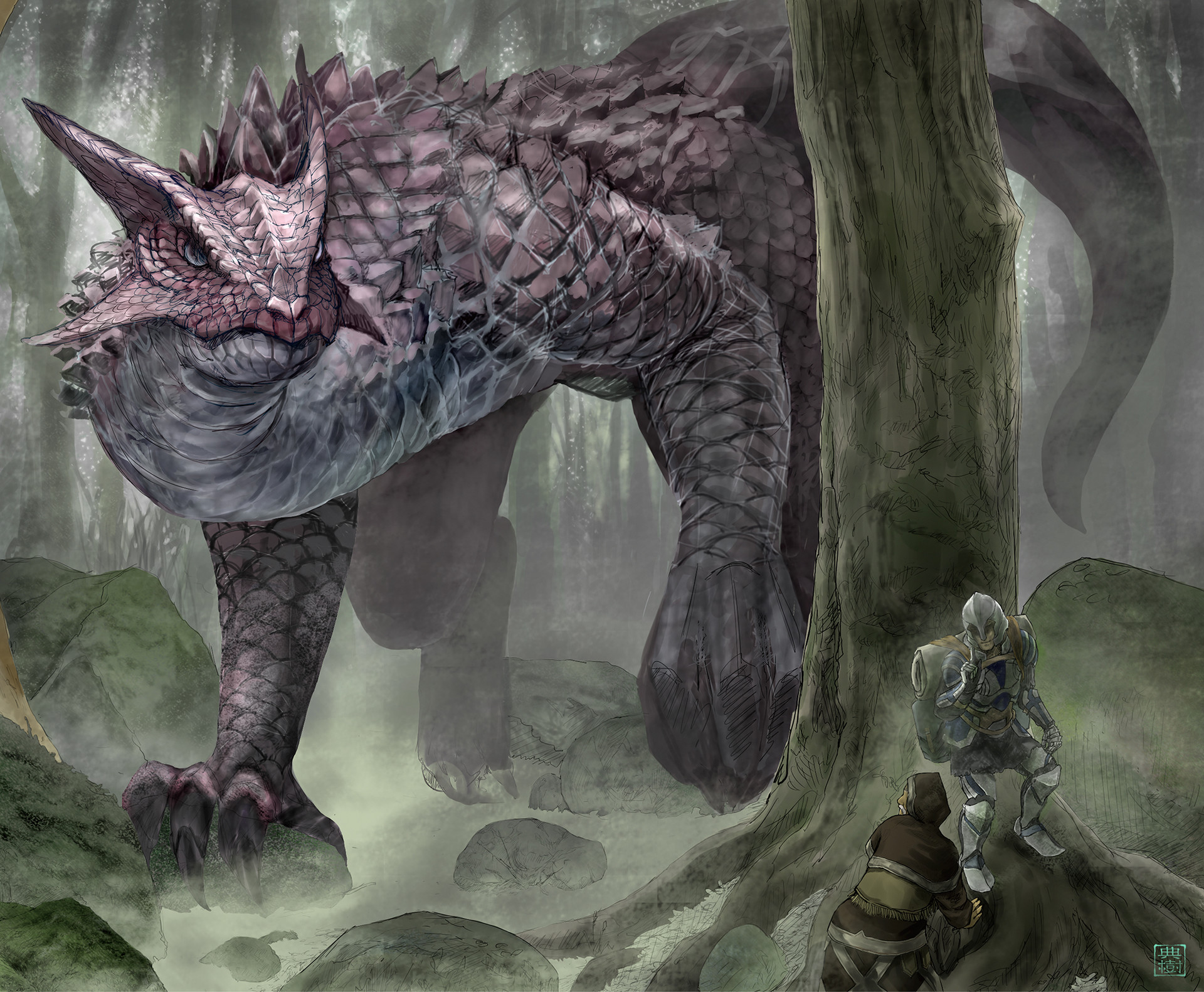 Re dragon