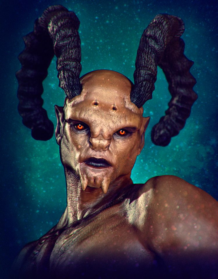 Artstation Male Demon Alexander Tobler