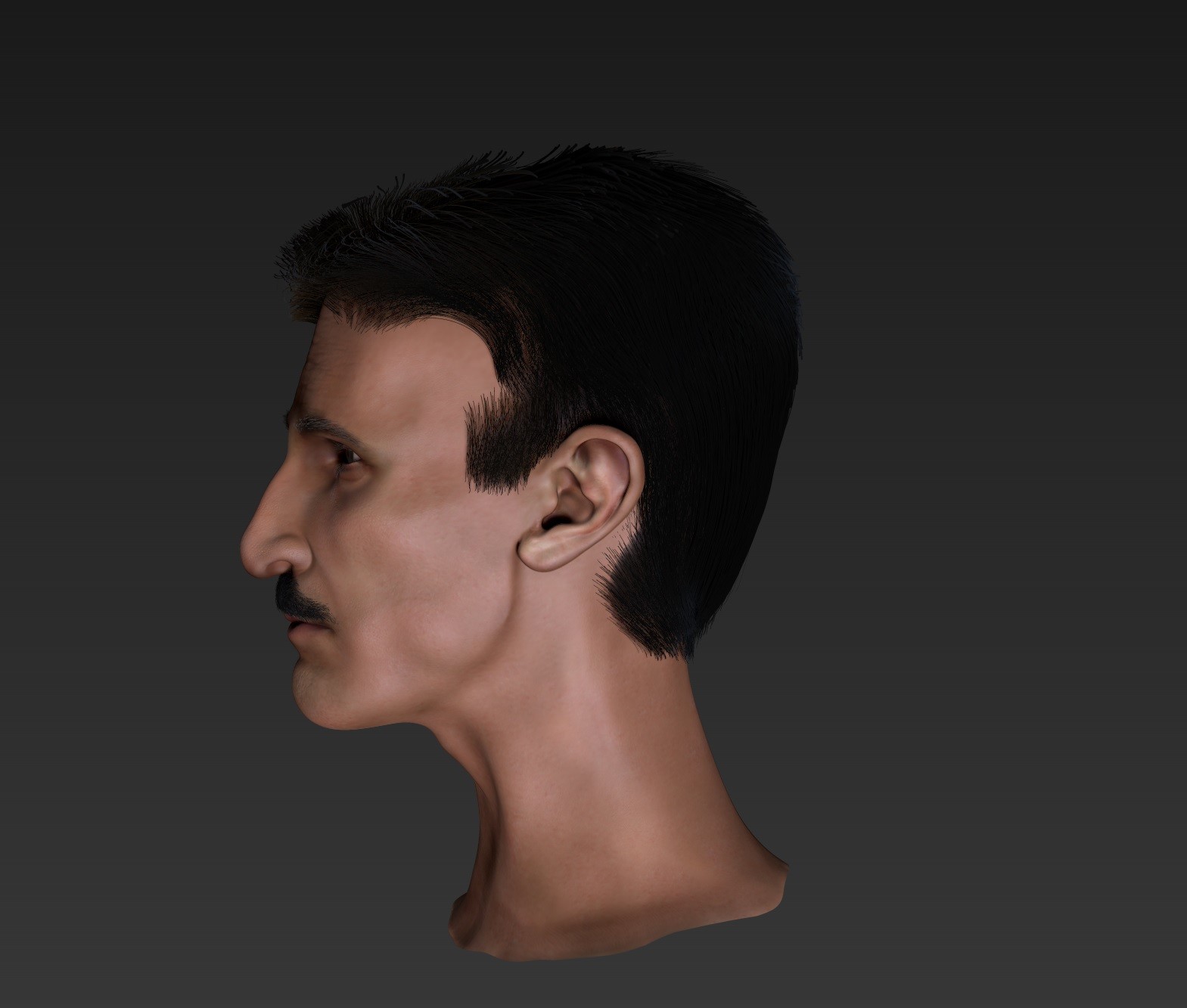 Artstation Nikola Tesla 3d Character Mustafa Vangol