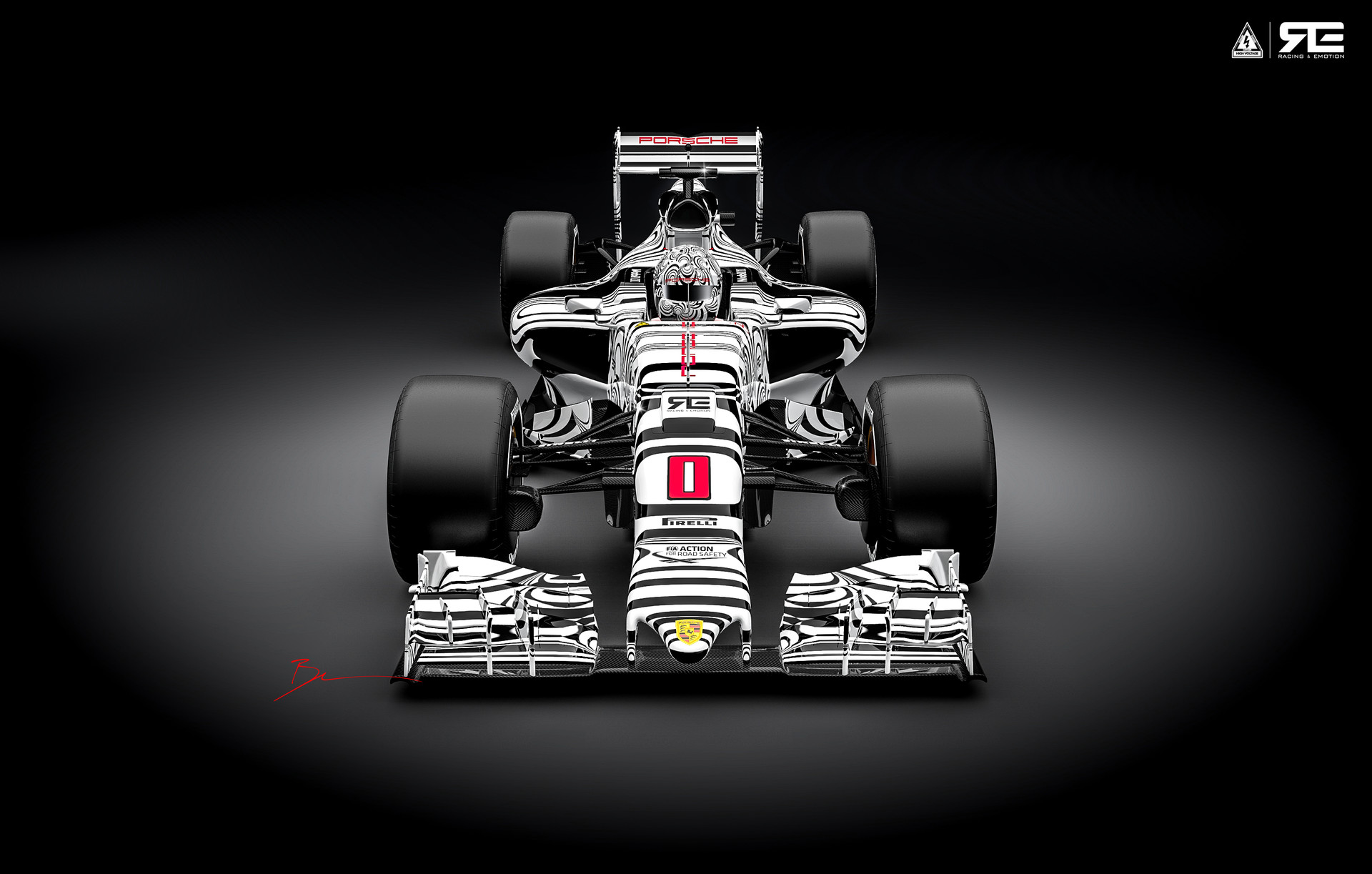 Artstation Porsche F1 Benoit Fraylon