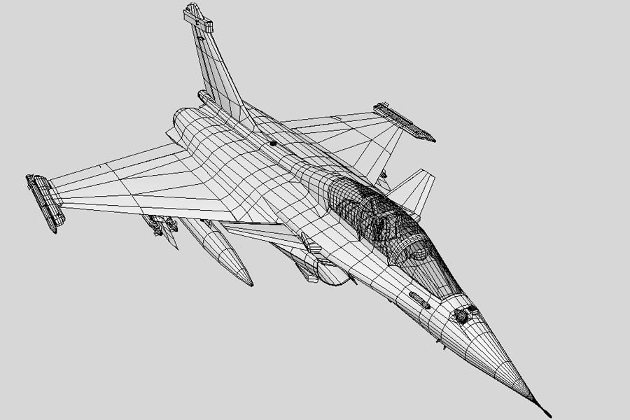 Dassault rafale схема