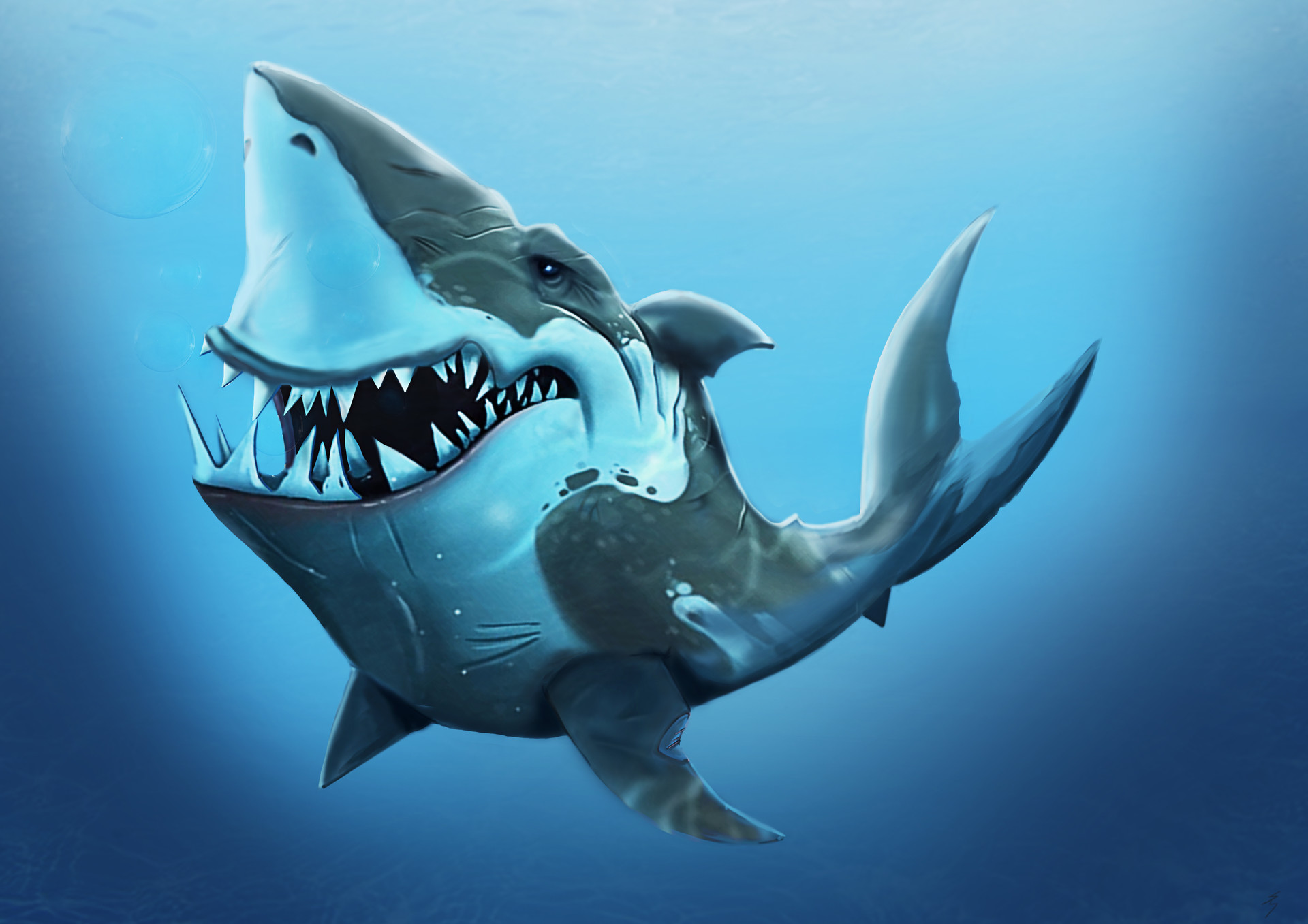 ArtStation - Cartoons Shark ArtStation - Cartoons Shark