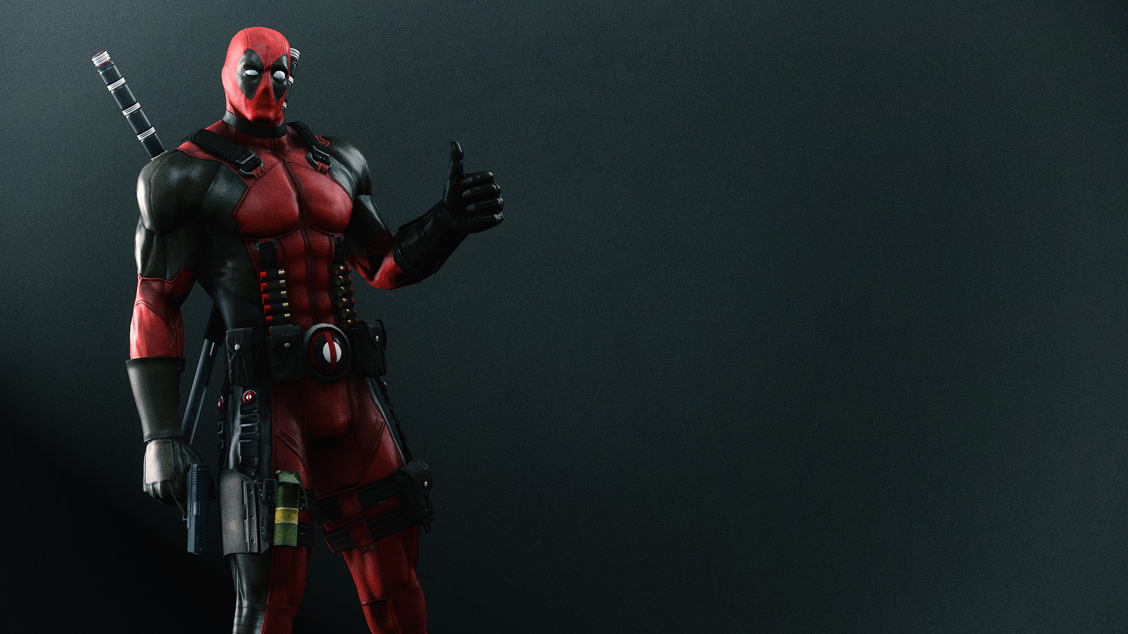 Artstation Deadpool Wallpaper Dmitry Kozlov