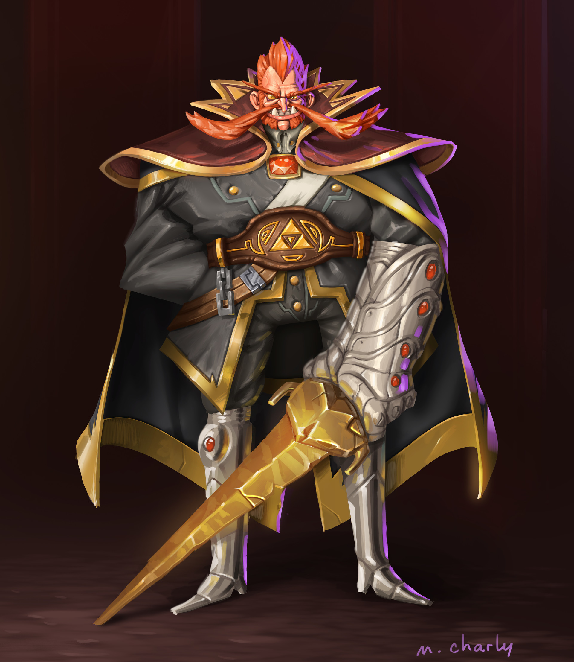 Fan art of Ganondorf done for the "Character Design Challenge&...