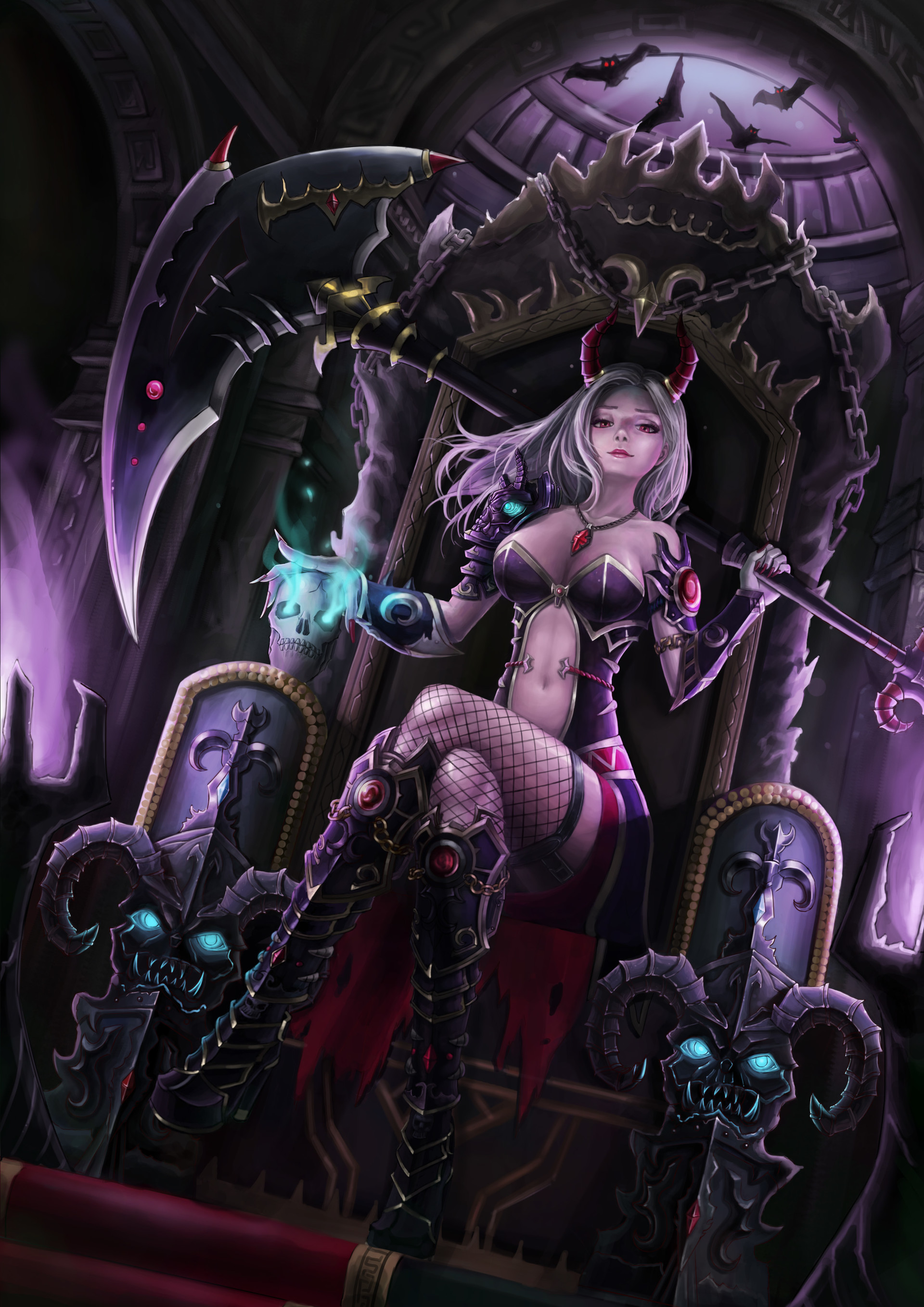 ArtStation - devil queen