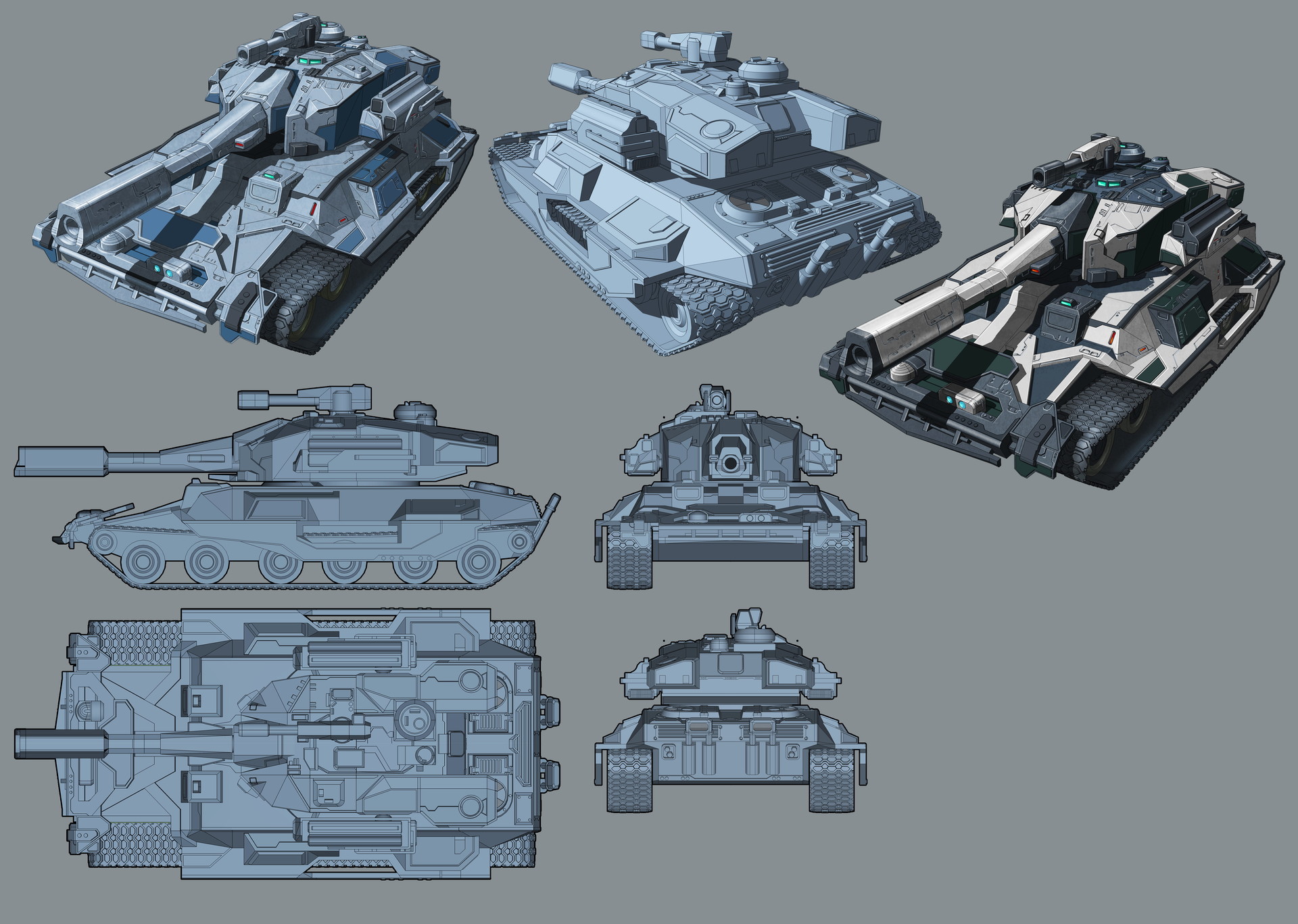 ArtStation - tank_2