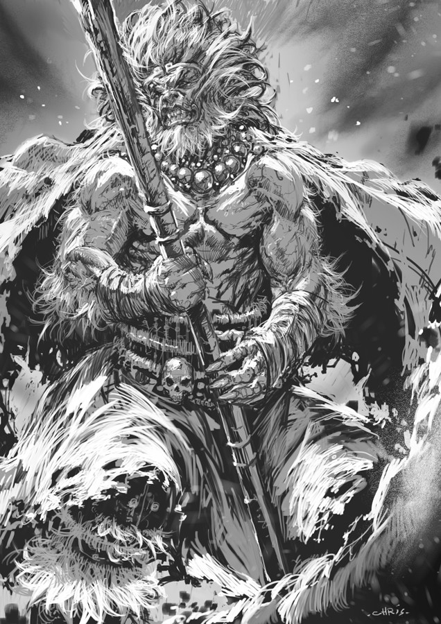 Artstation Monkey King Chris Anyma