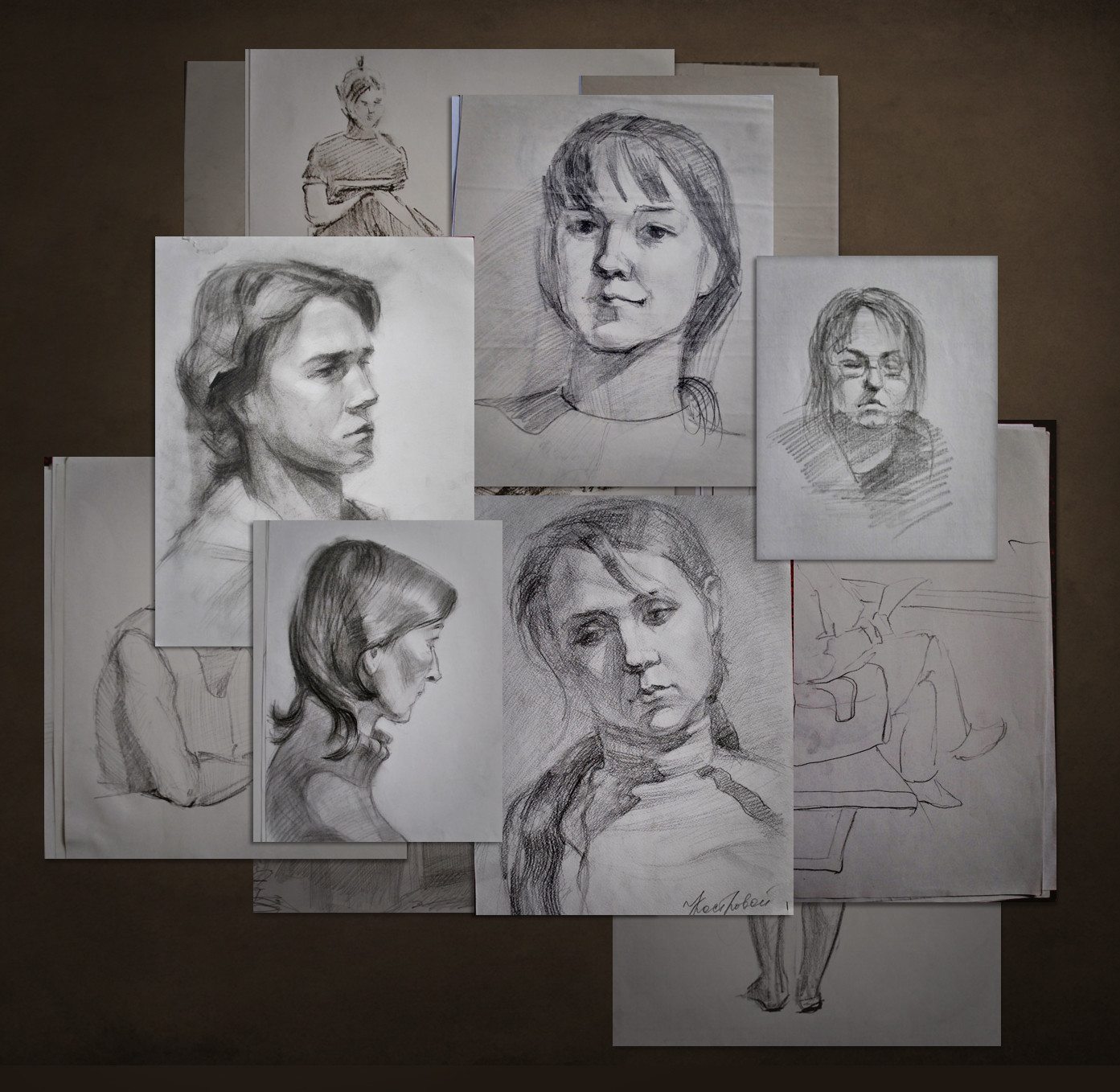 ArtStation - Traditional drawing