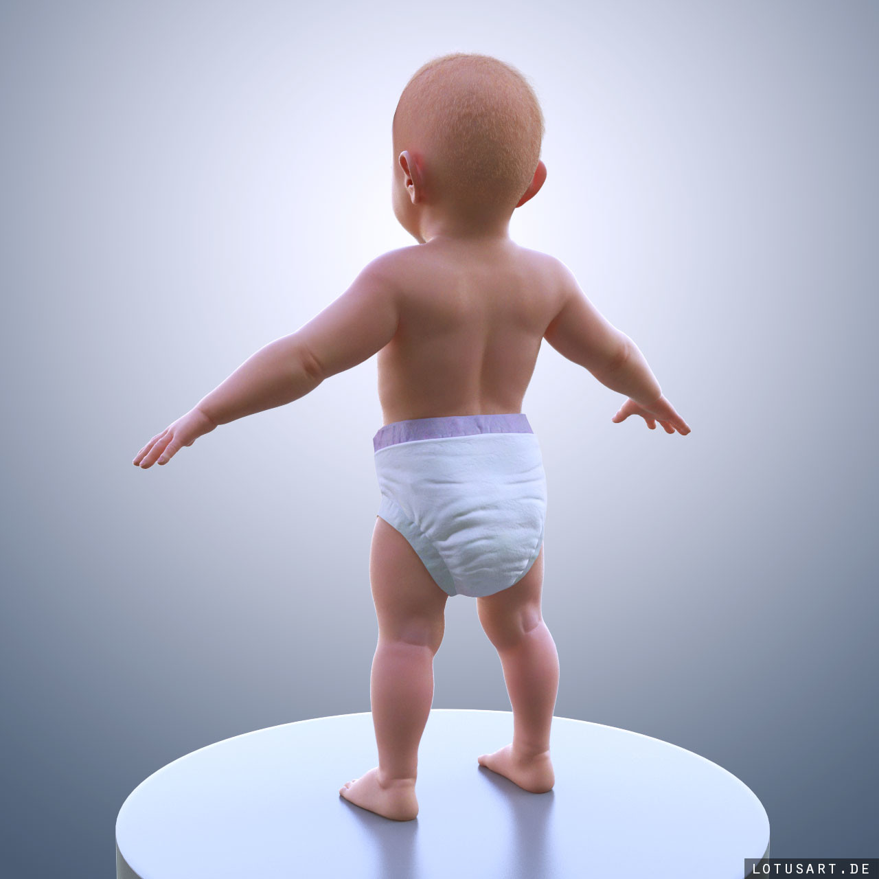 Artstation 3d Baby For Karamalz Advertising Alexander Beim
