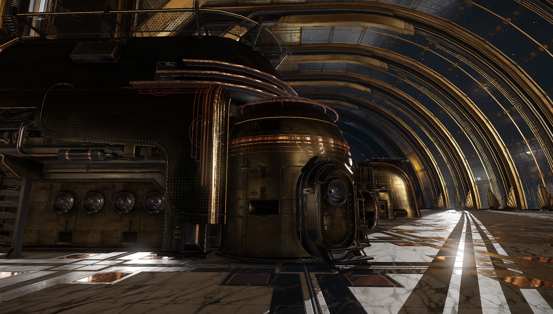 Matt Olson Art Deco Sci Fi Architecture