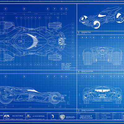 batwing blueprints