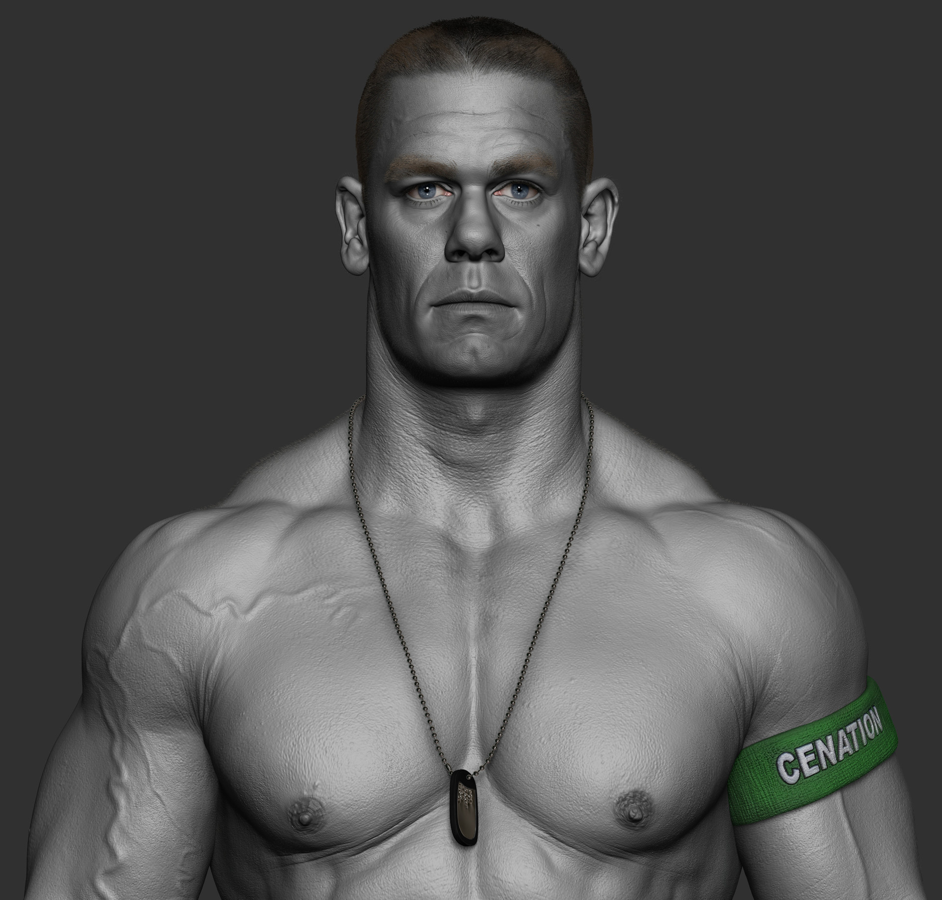 Artstation John Cena Done For Wwe Hossein Diba