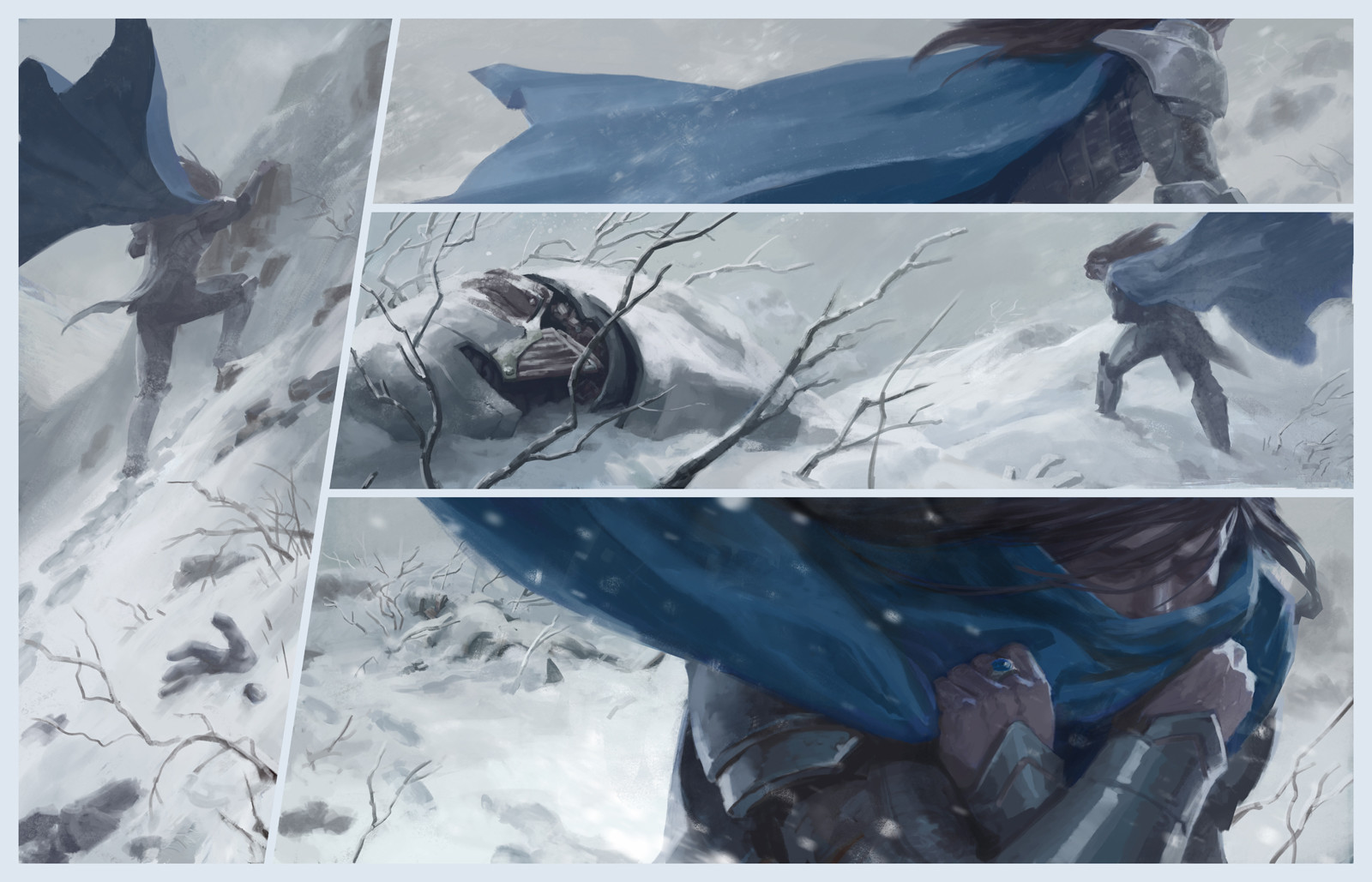 Jason Chan painted Taric in this page, I handled colors, bg, and final polish