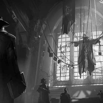 Zack cy chawyang detective scene artstation