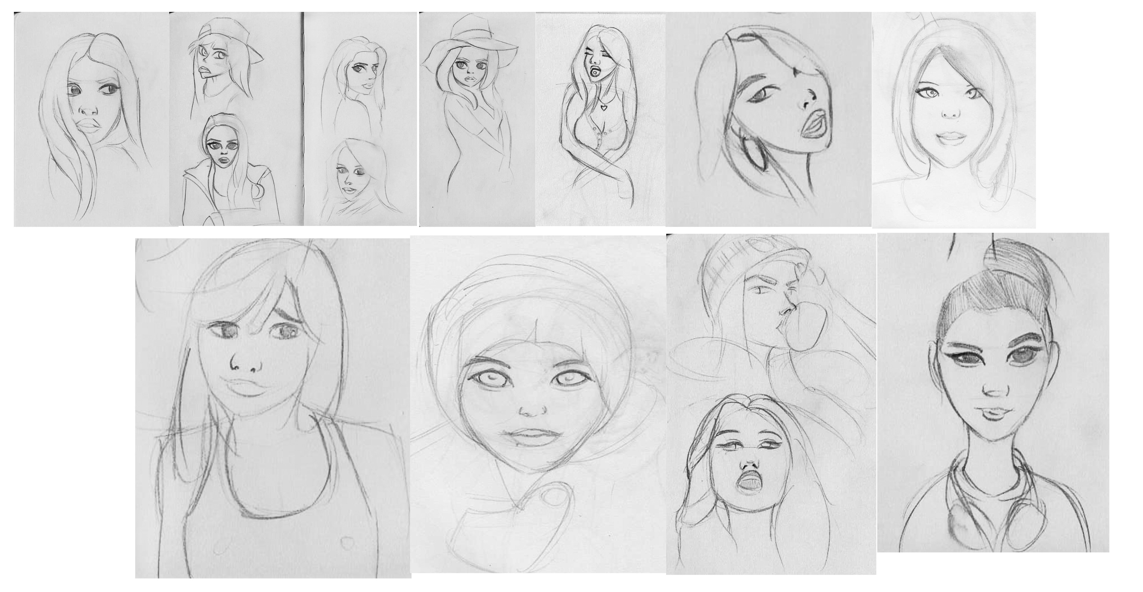 How To Draw Anime Girl Hair For Beginners 6 Examples How To Draw