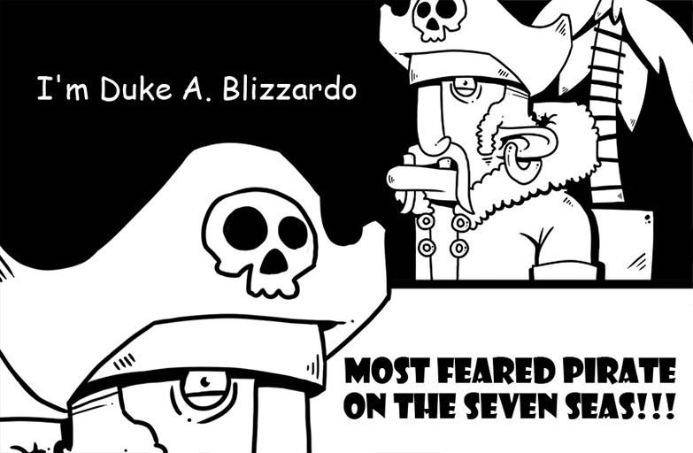 Duke A. Blizzardo Comic 2