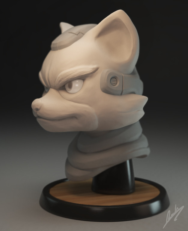 Artstation Fox Mccloud Sculpt 5546