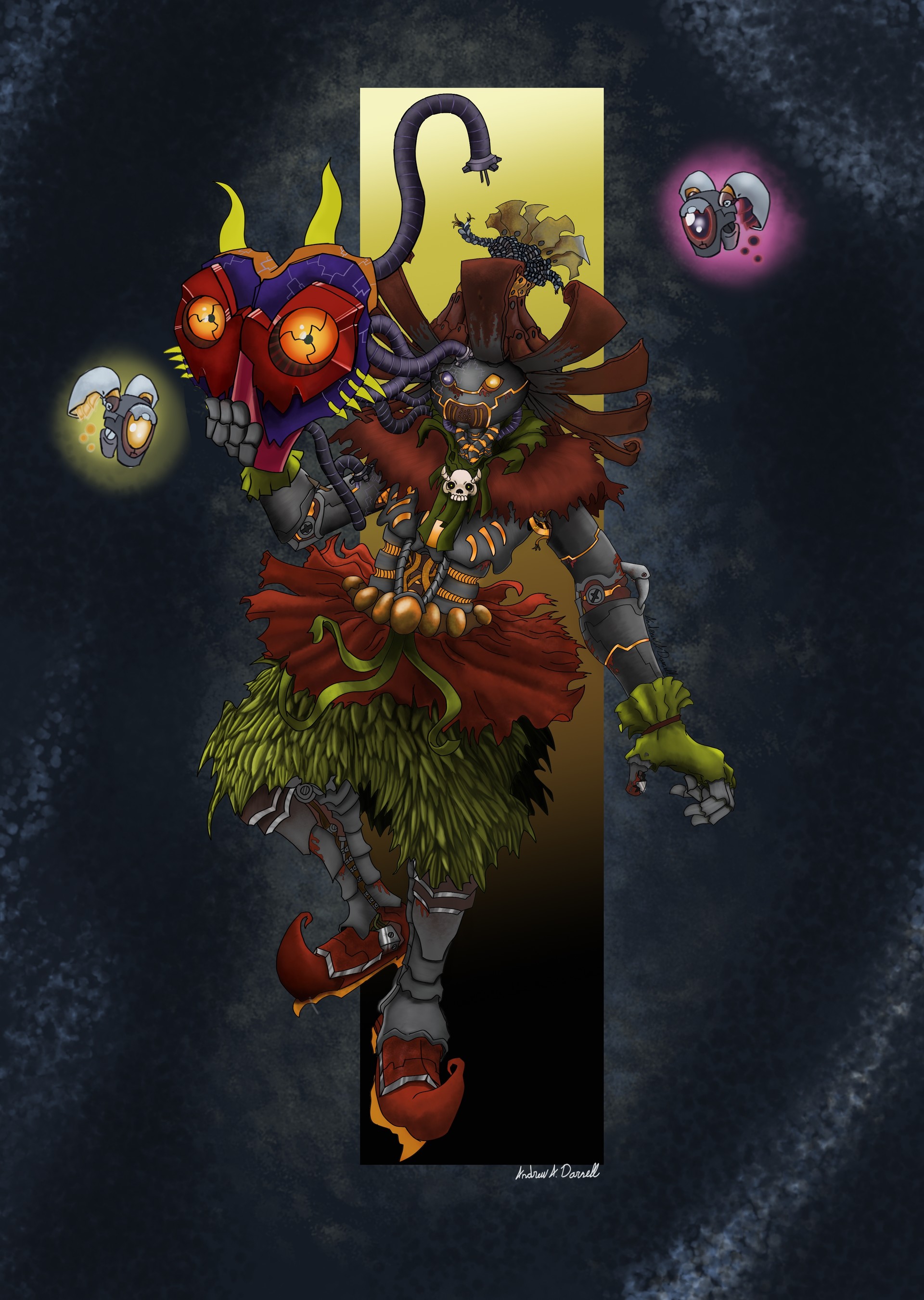 ArtStation Skull Kid 2.0, Andrew Darnell